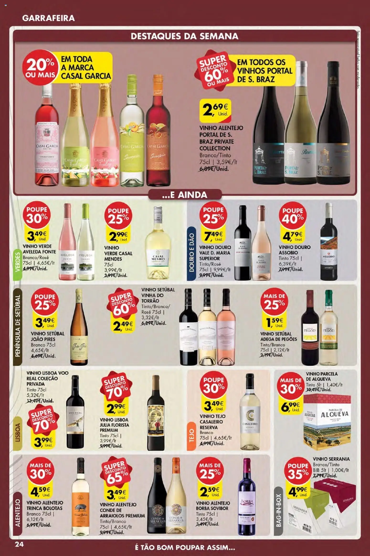 Pingo Doce Poupe Esta Semana Açores │ válido de 30.04.2026 | Página: 24 | Produtos: Vinho