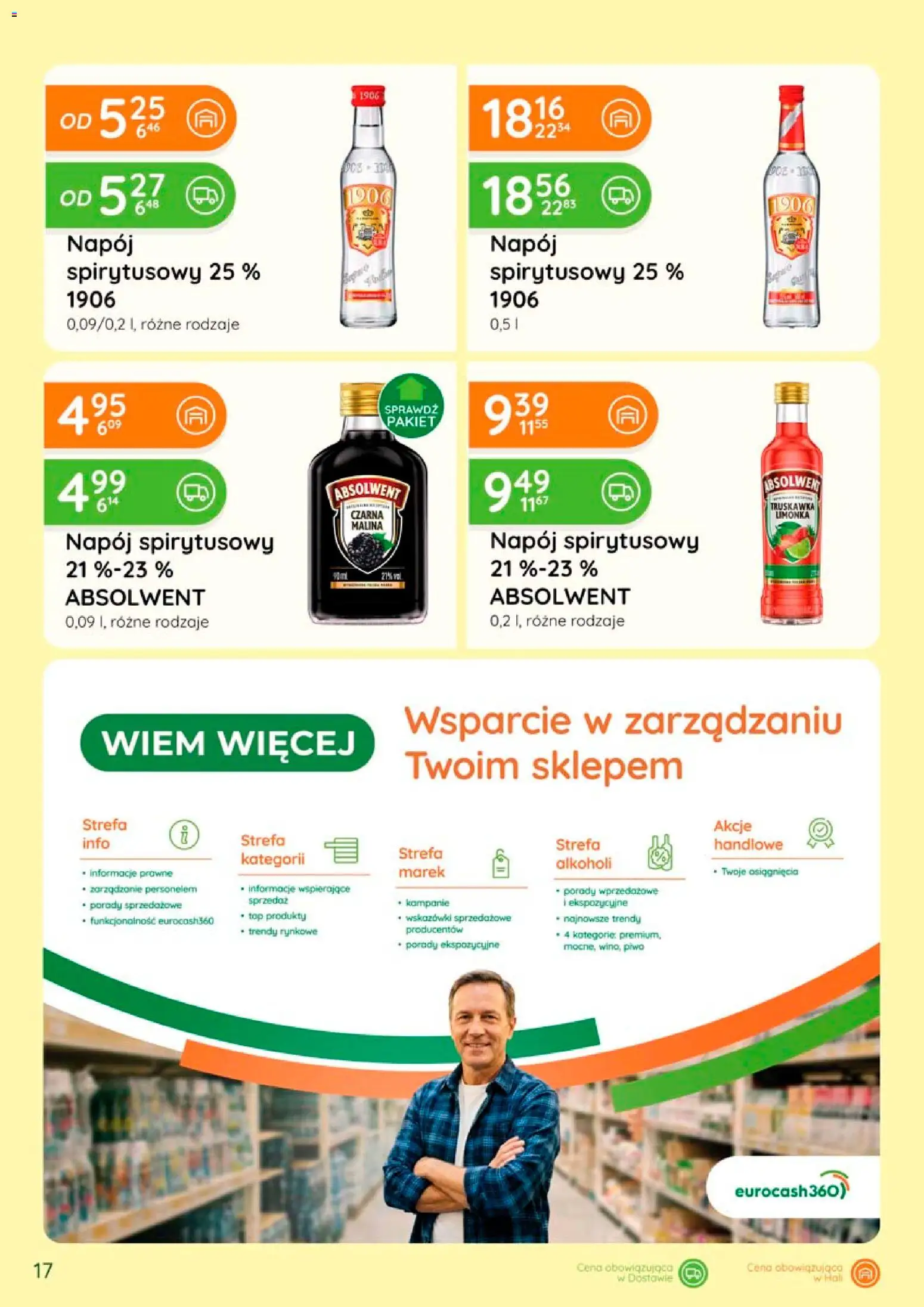 Eurocash gazetka - Katalog Alkoholowy od 01.07.2026 | Strona: 17 | Produkty: Limonka, Top, Malina, Piwo