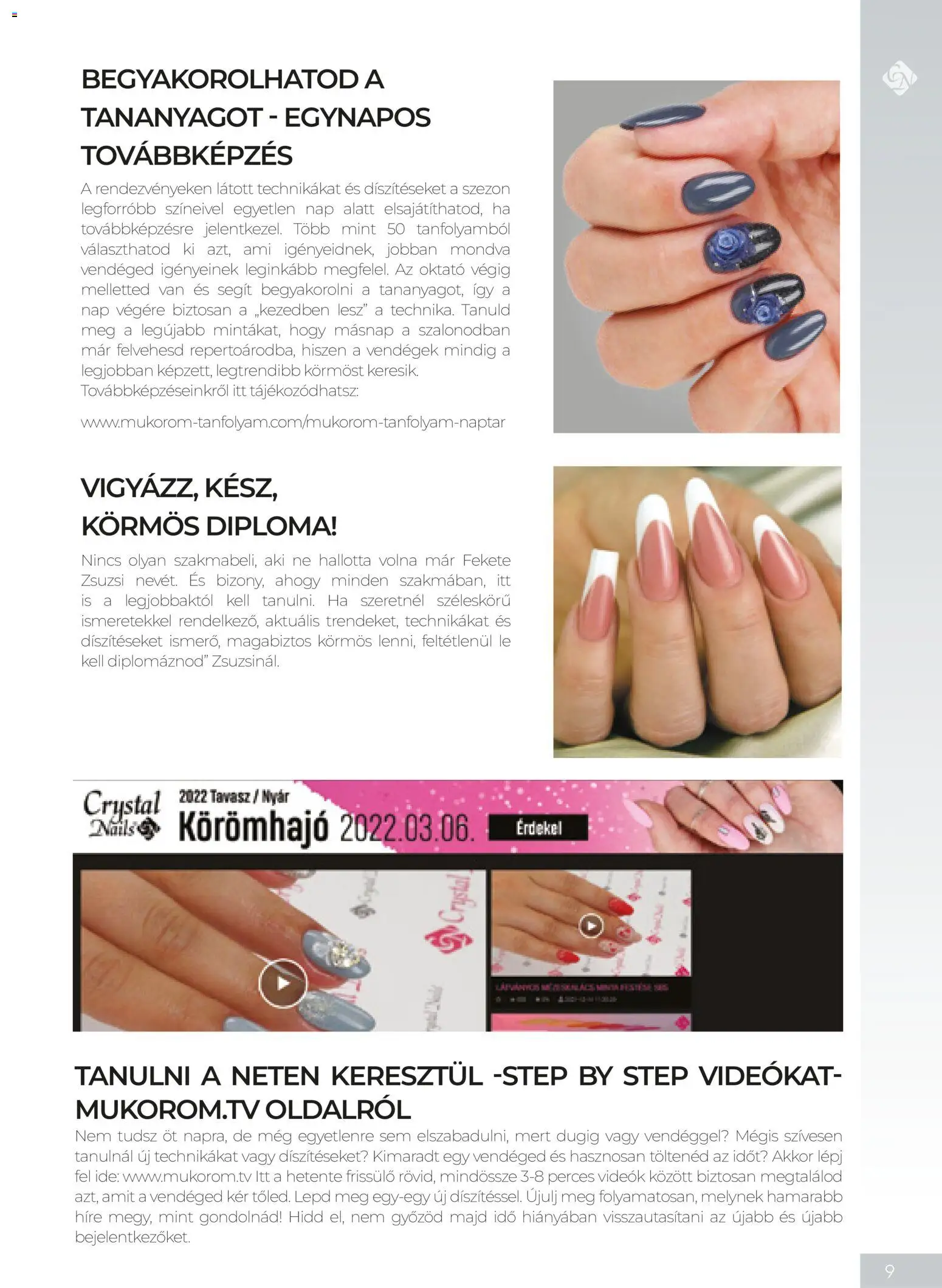 Crystal Nails akciós ujság - amely érvényes a következő dátumtól: 2026.09.08. | Oldal: 9 | Termékek: Lé