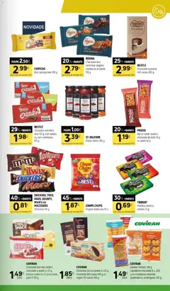 Pré-visualização Coviran folheto válido de 05.05.2026 | Página: 9 | Produtos: Amêndoas, Avelãs, Bolsa, Doces