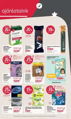 Rossmann akciós újság - amely érvényes a következő dátumtól: 2026.08.31. | Oldal: 3