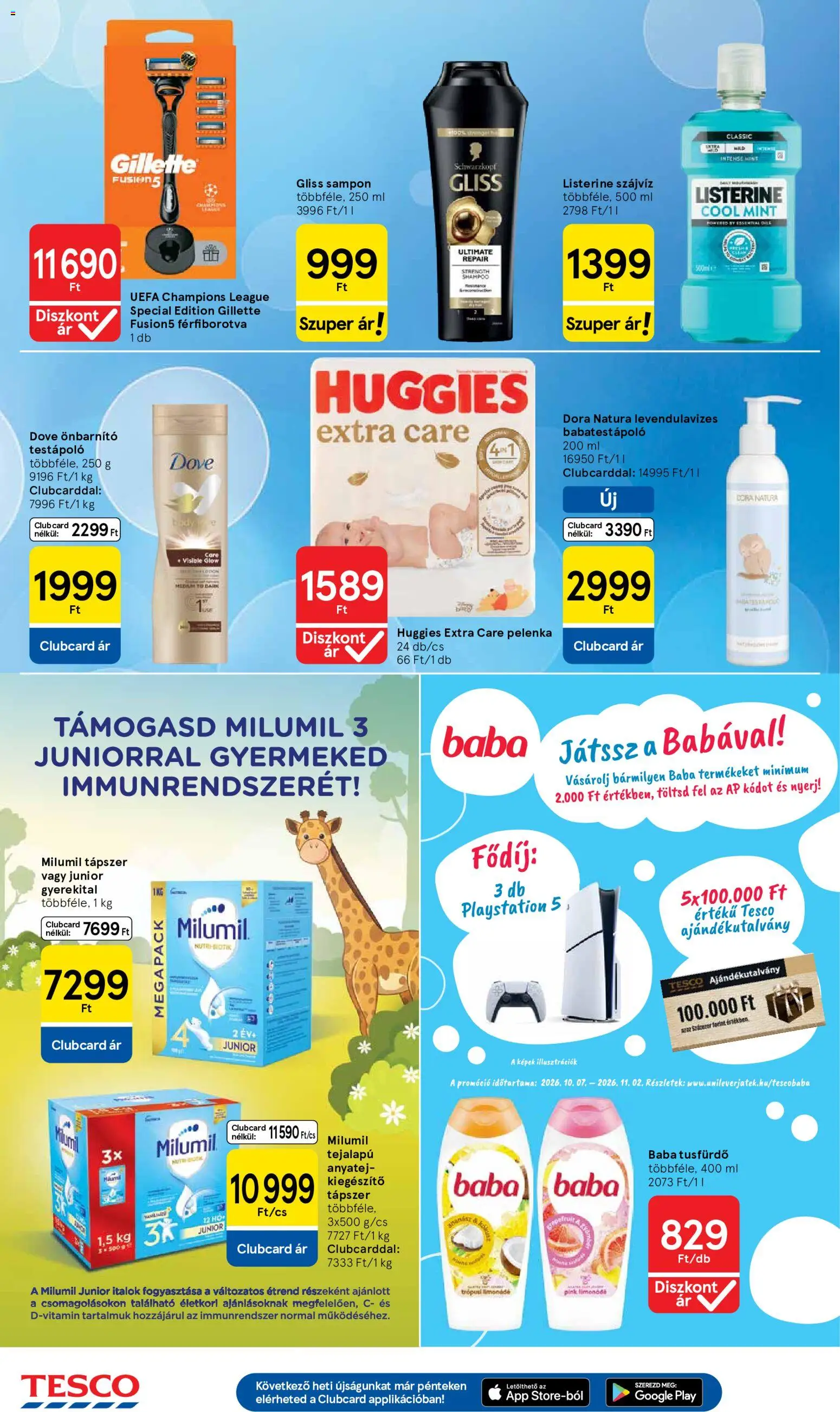 Tesco akciós ujság - amely érvényes a következő dátumtól: 2026.10.08. | Oldal: 28