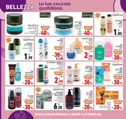 Anteprima del volantino DEODORANTE SQUEEZE BREEZE, profumazioni assortite 100 ml valido a partire dal 09/09/2026 | Pagina: 22