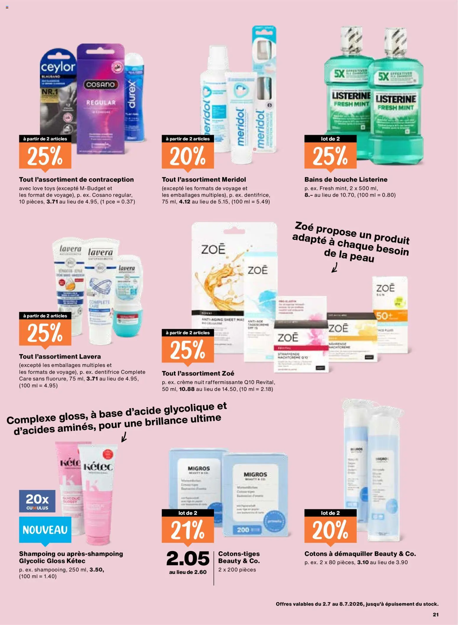 Migros aktionen FR – gültig ab 02.07.2026 | Seite: 21