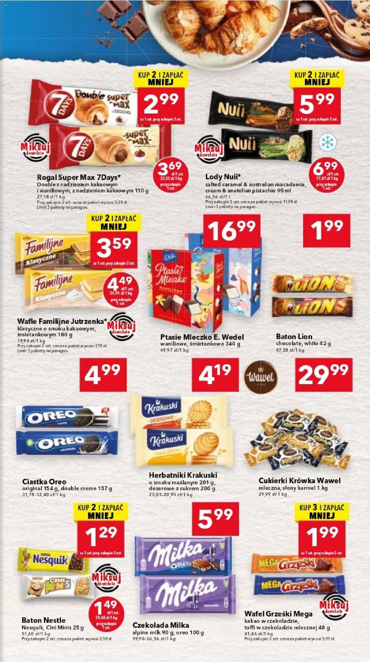 Lewiatan gazetka - Katowice od 18.06.2026 | Strona: 5 | Produkty: Kakao, Milka, Cukierki, Ciastka