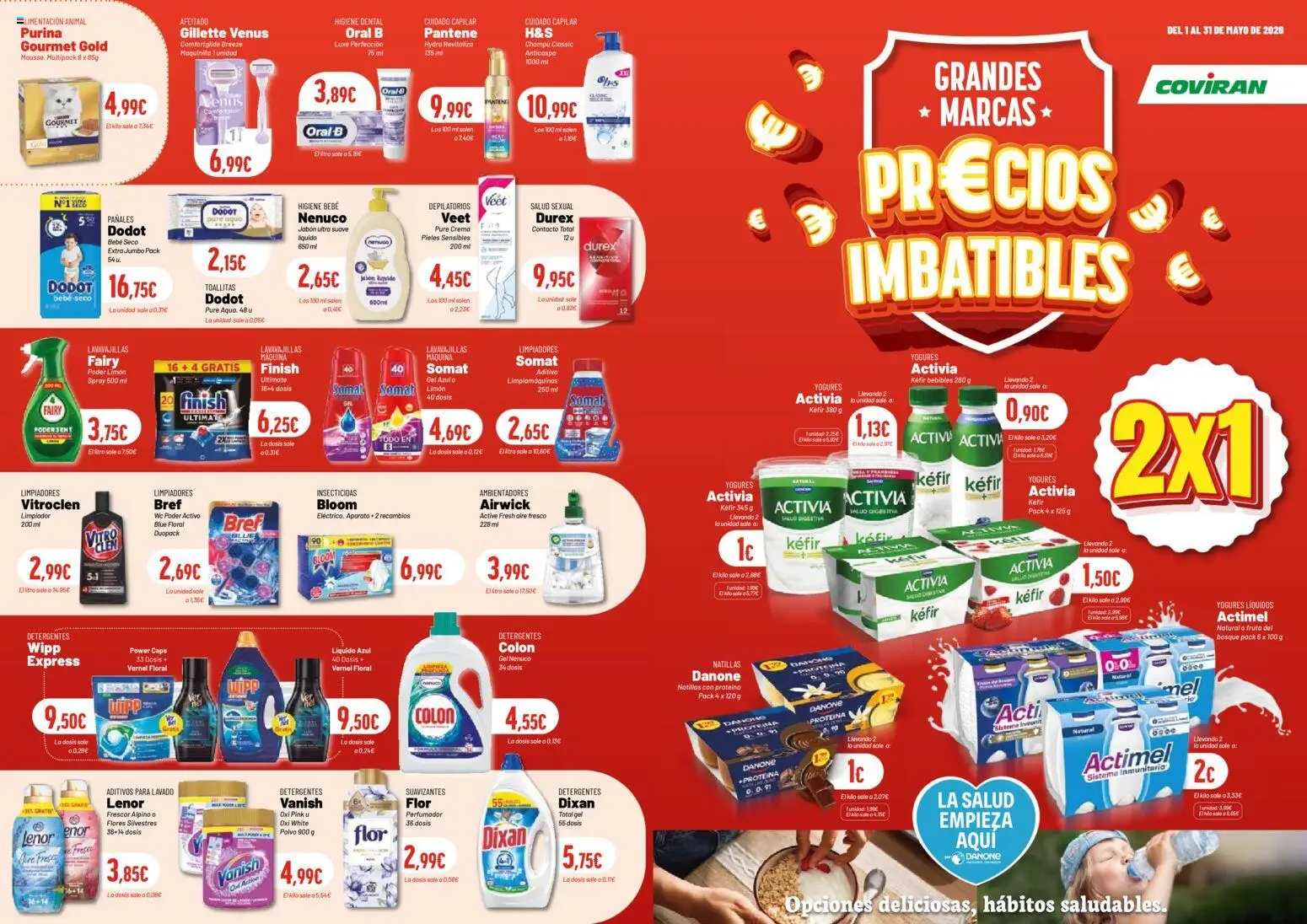 Coviran - Figueres │ válido desde el 05.05.2026 | Página: 17 | Productos: Polvo, Jabón, Crema, Lavavajillas
