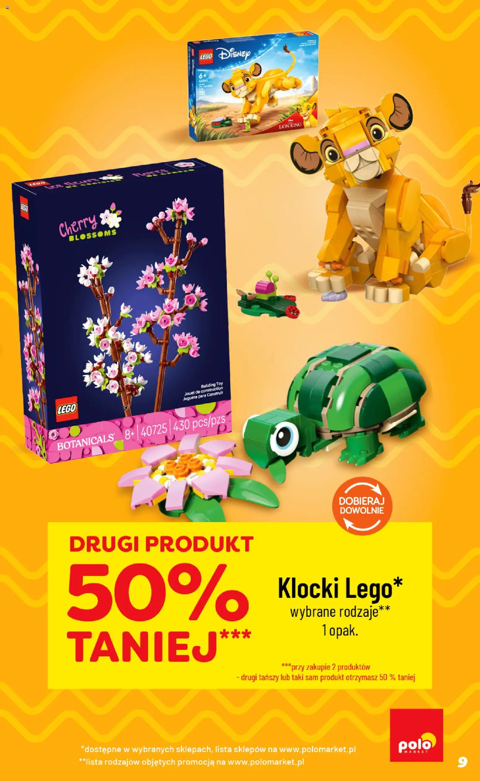 POLOmarket gazetka - Inspirujący Tydzień od 04.03.2026 | Strona: 9 | Produkty: Lego