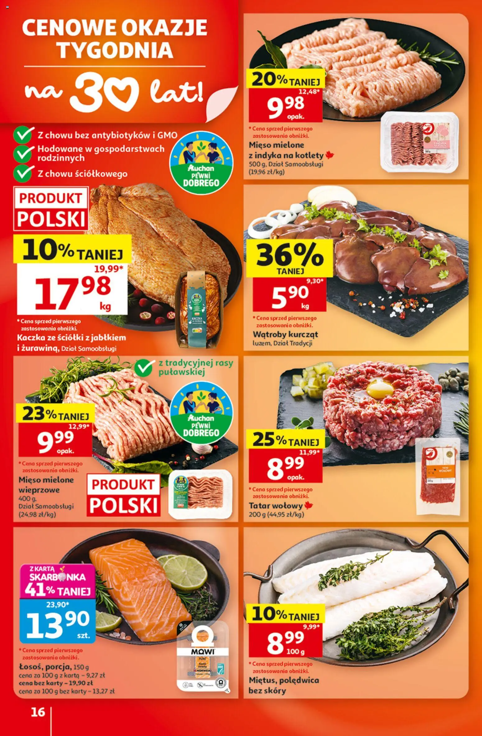 Auchan gazetka - 30 Lat Hipermarket od 17.09.2026 | Strona: 16
