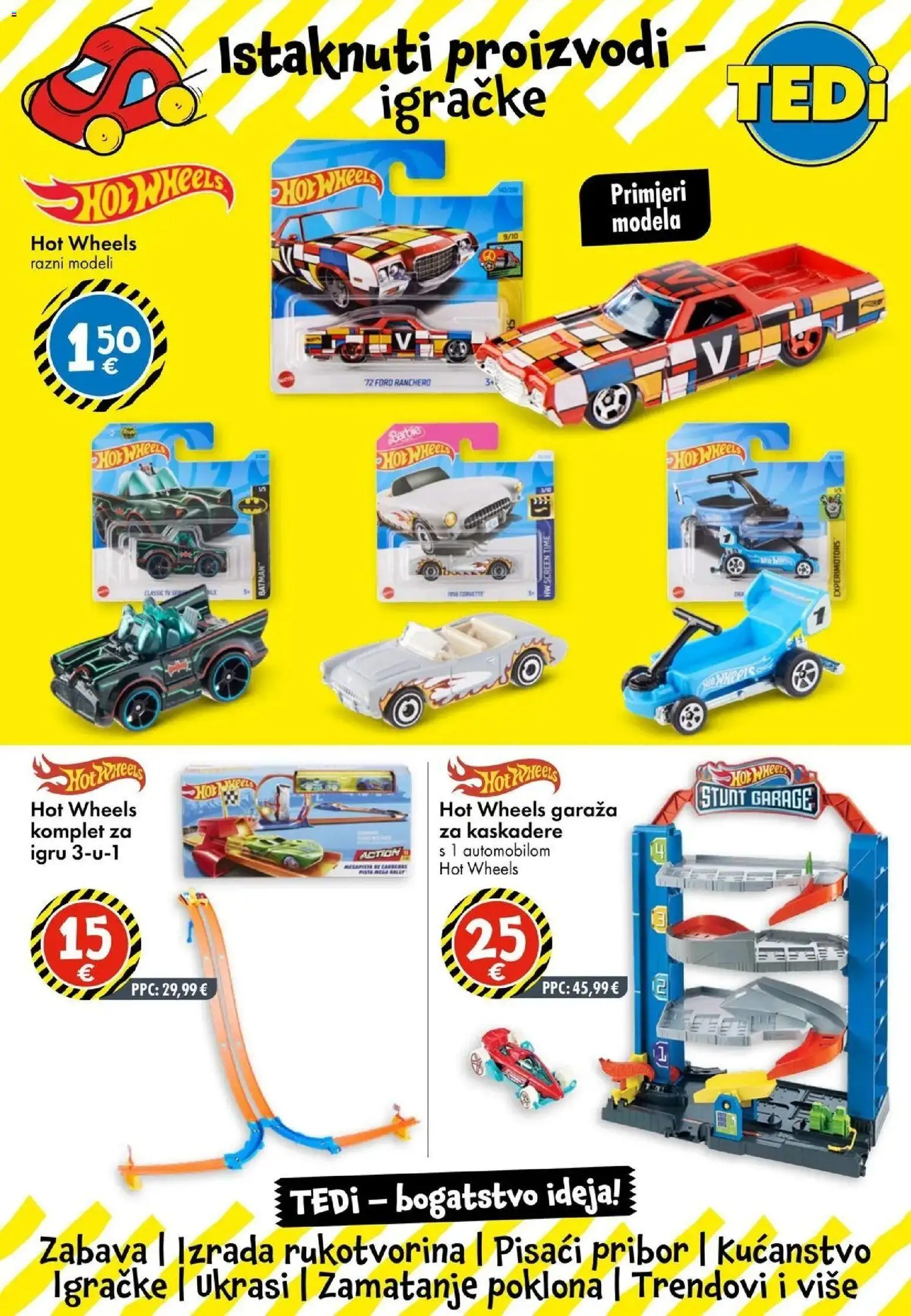 TEDi Katalog - Bjelovar novi od 22.10.2026 na listanje > letak digitalni | Stranica: 2 | Proizvodi: Barbie, Tv, Igračke