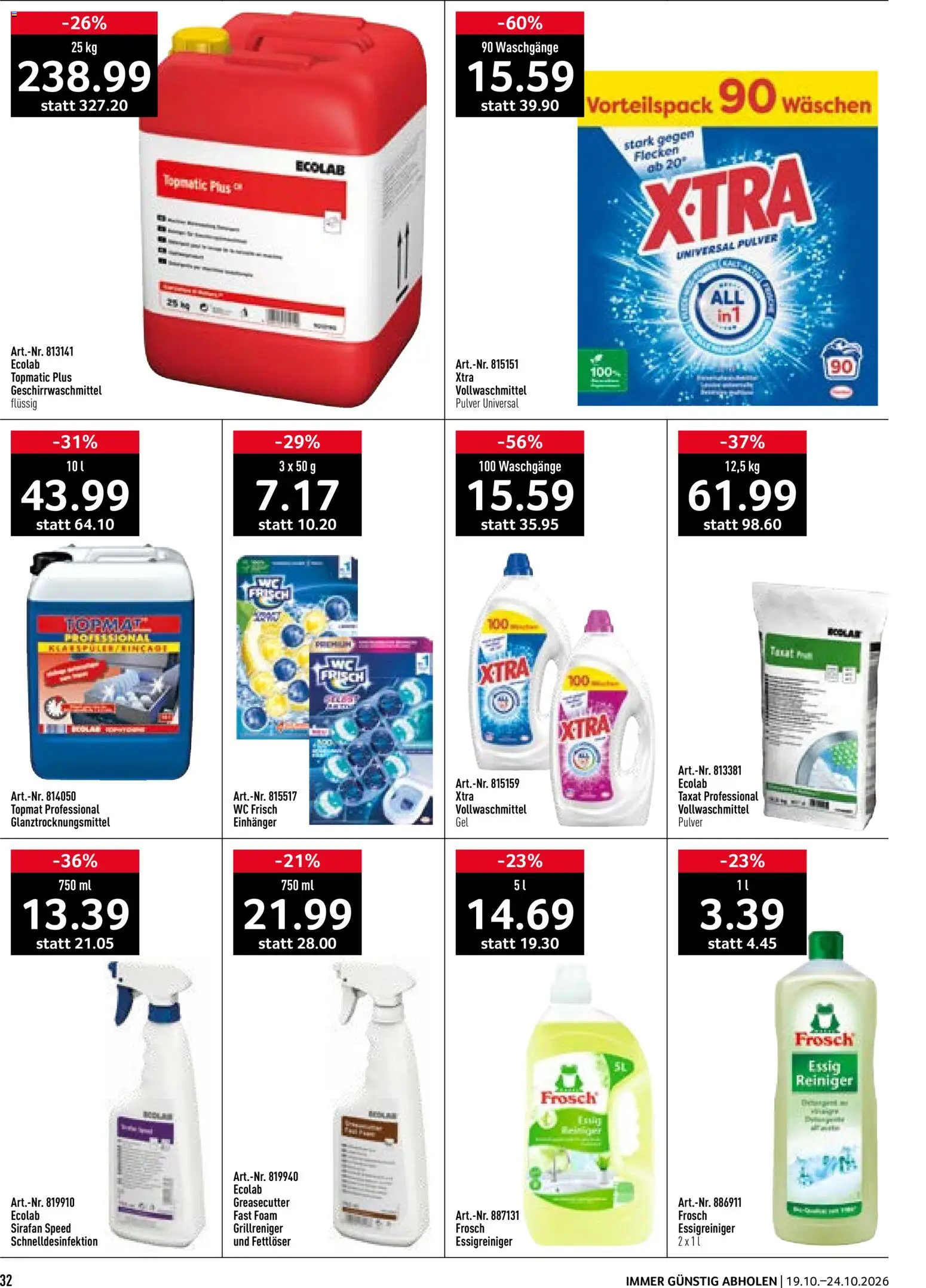 Prodega aktionen – gültig ab 19.10.2026 | Seite: 32