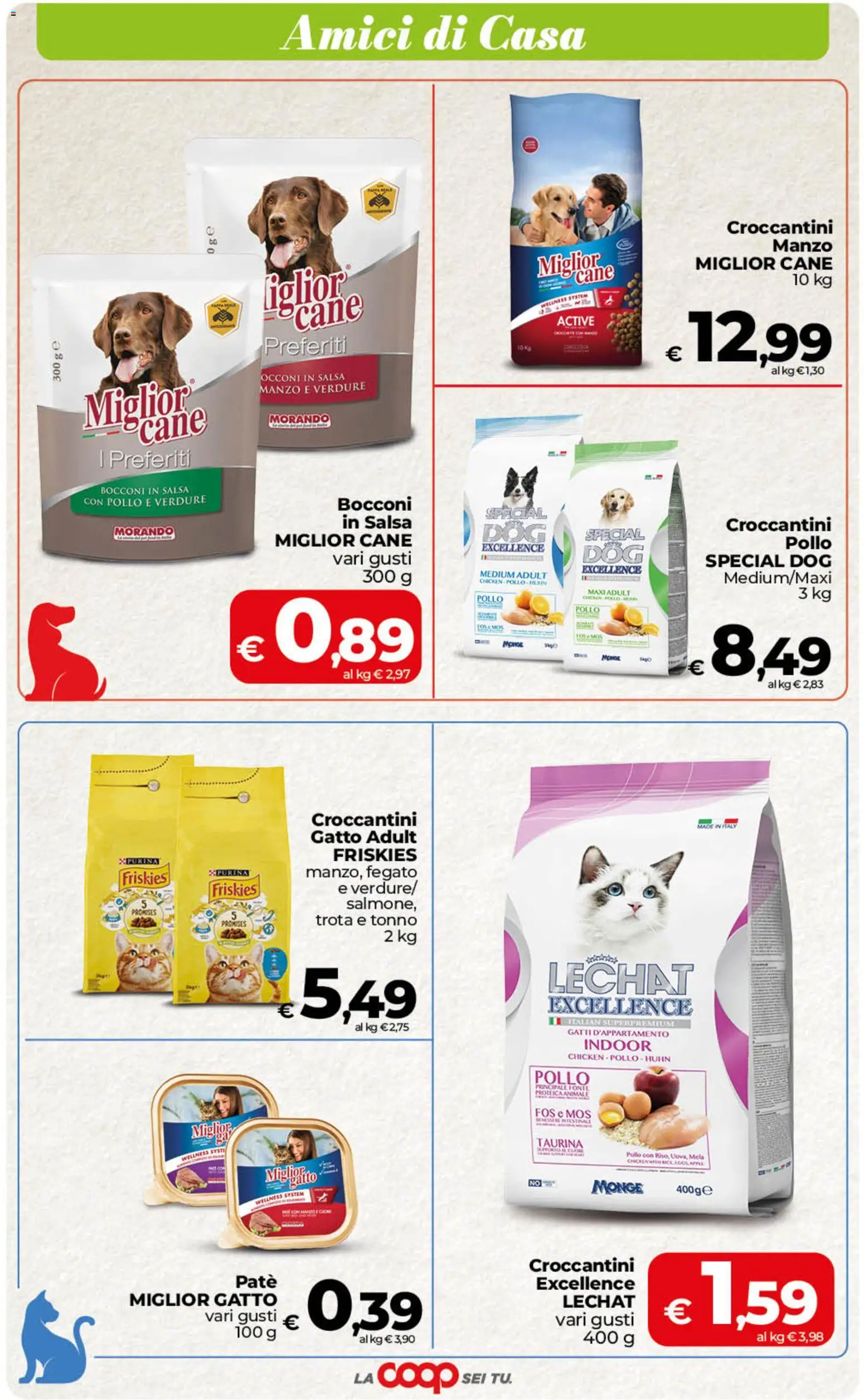 Volantino COOP del 02/10/2026 | Pagina: 34 | Prodotti: Paté, Verdure, Tonno, Fegato