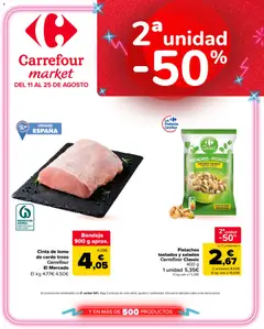 Vista previa Carrefour Market folleto válido desde el 11/08/2026