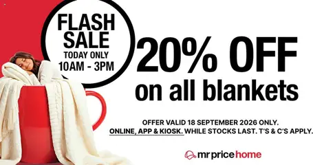 MRP Home specials catalogue – valid from 18/09/2026