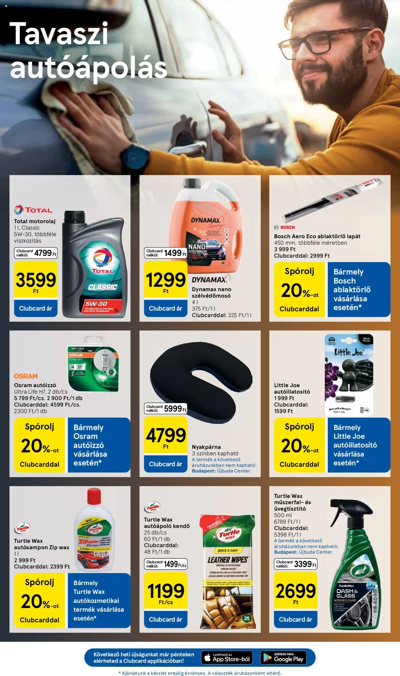 Tesco akciós ujság - amely érvényes a következő dátumtól: 21.05.2026 | Oldal: 15 | Termékek: Kendő, Motorolaj
