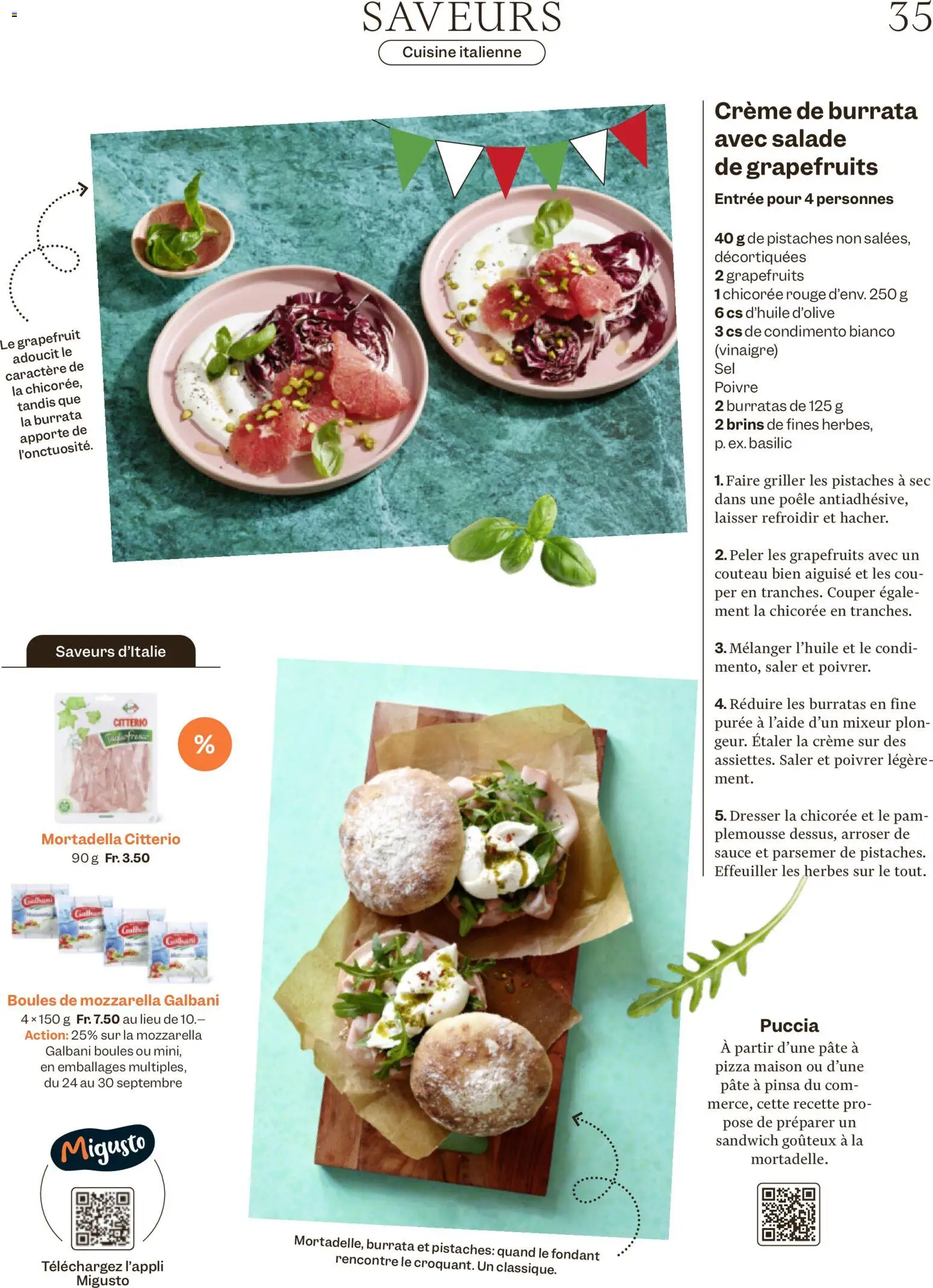 Migros aktionen Magazin FR – gültig ab 23.09.2026 | Seite: 35