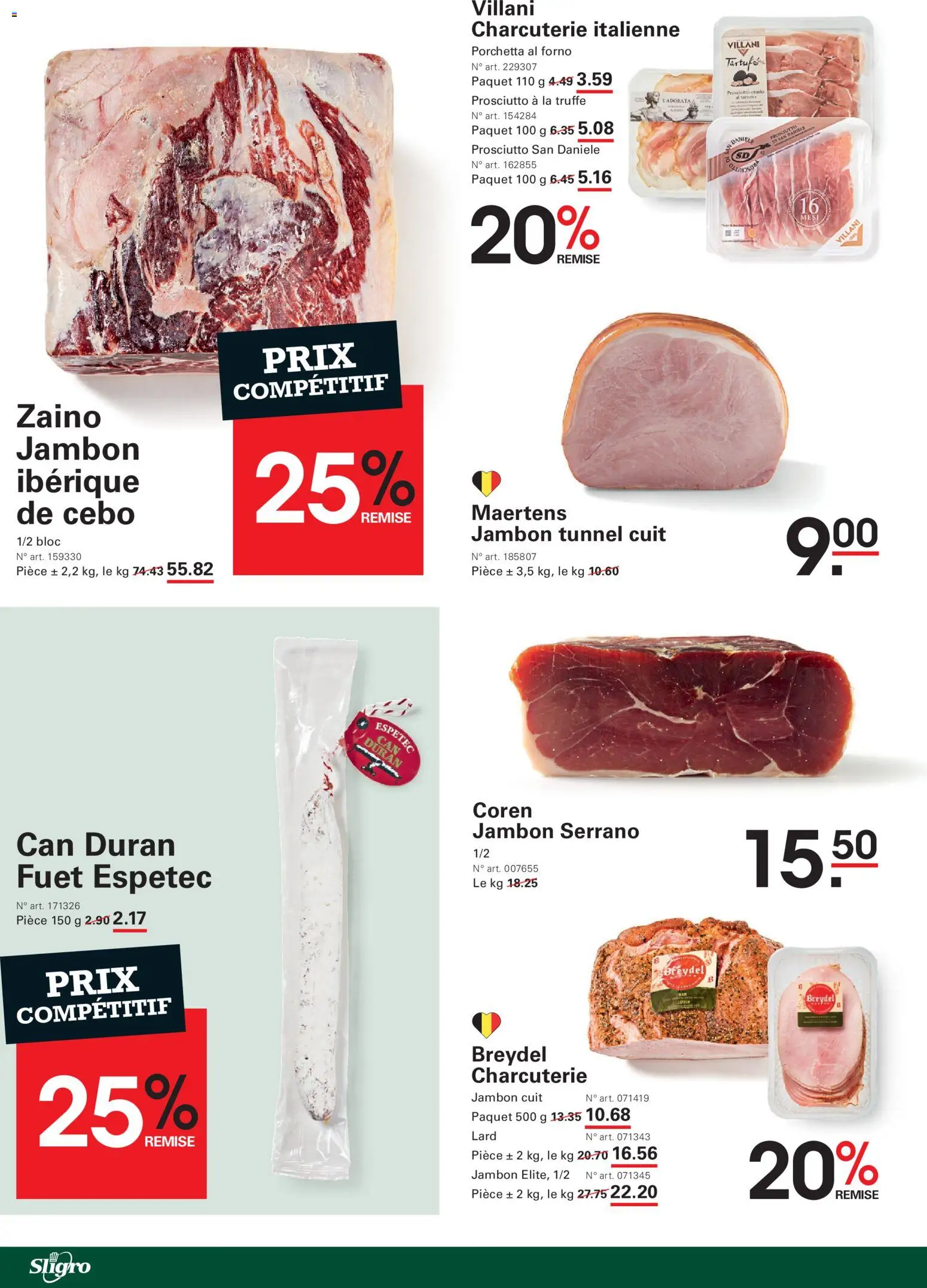 {H1} | Pagina: 8 | Producten: Prosciutto, La, Prosciutto crudo