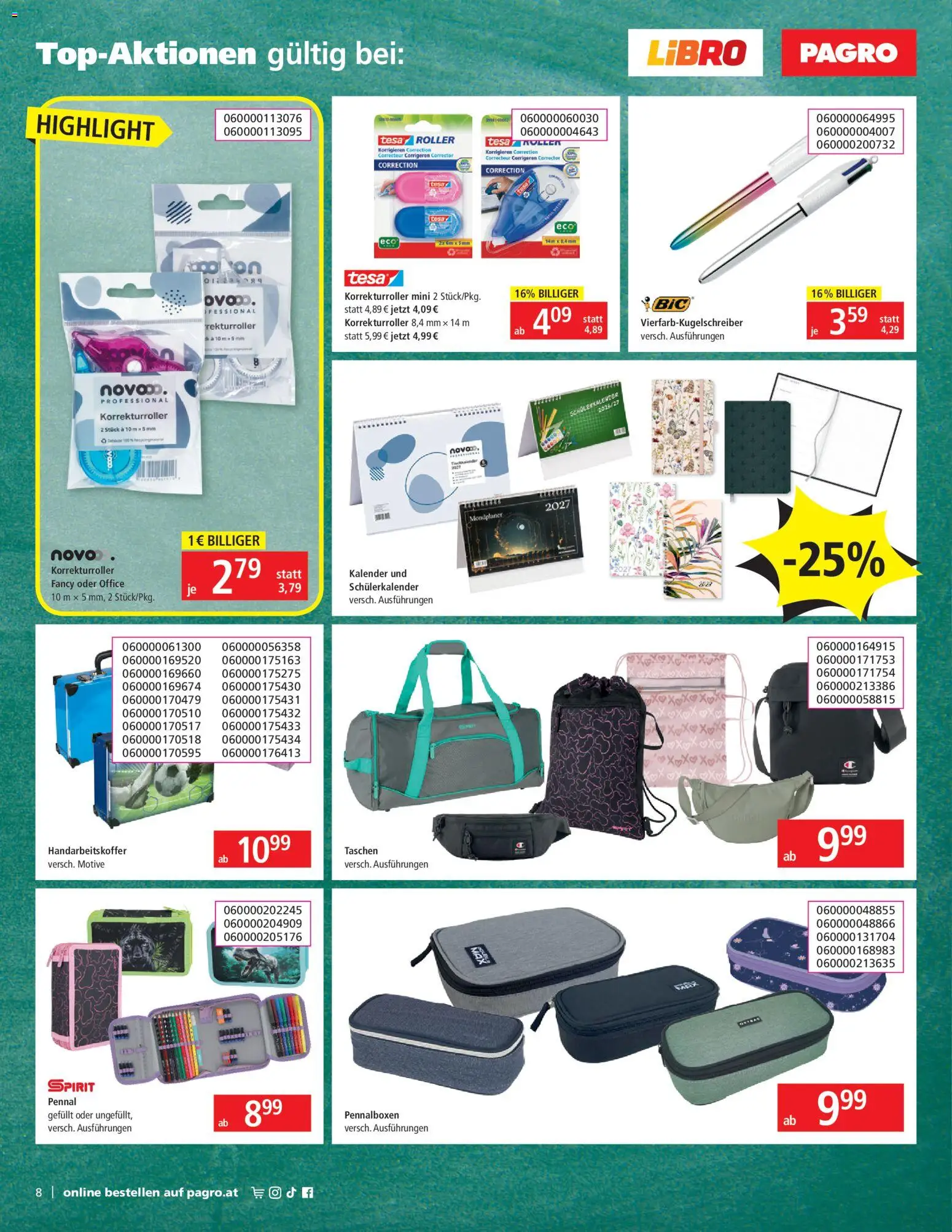 Pagro-Diskont Flugblatt gültig ab 03.09.2026 | Seite: 8