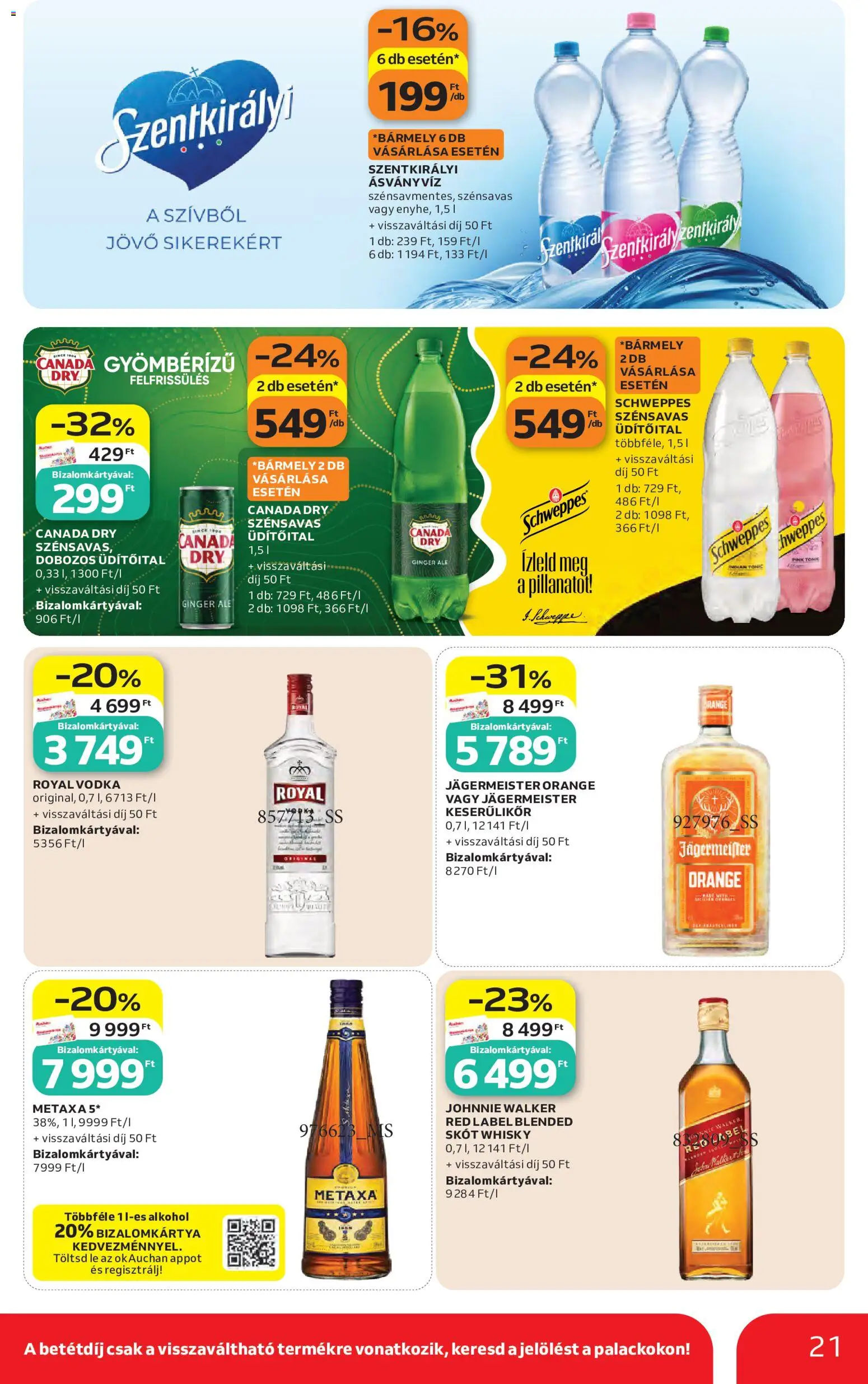 Auchan akciós ujság - amely érvényes a következő dátumtól: 2026.07.30. | Oldal: 21