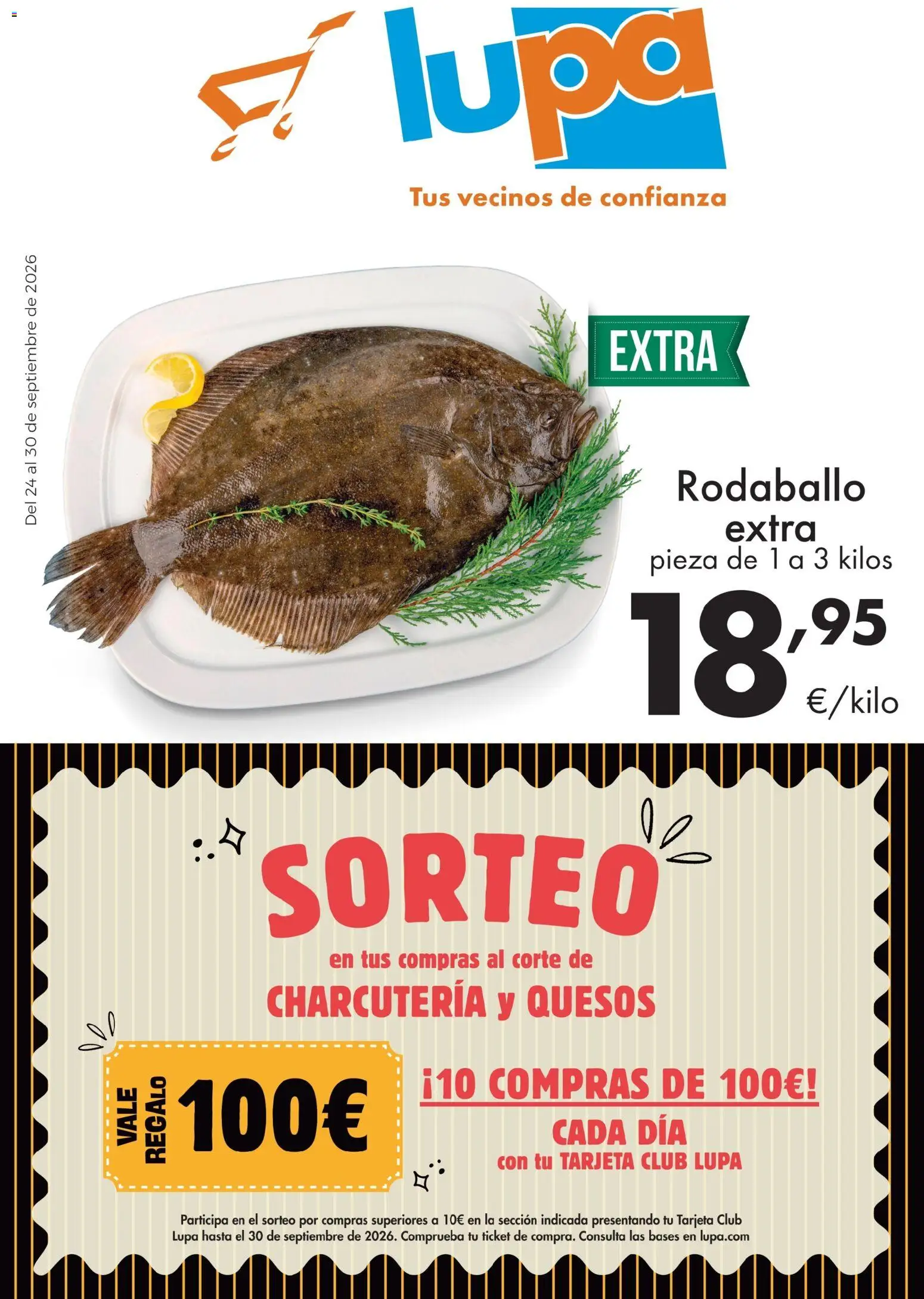 Lupa Supermercados Jueves 24 de Septiembre