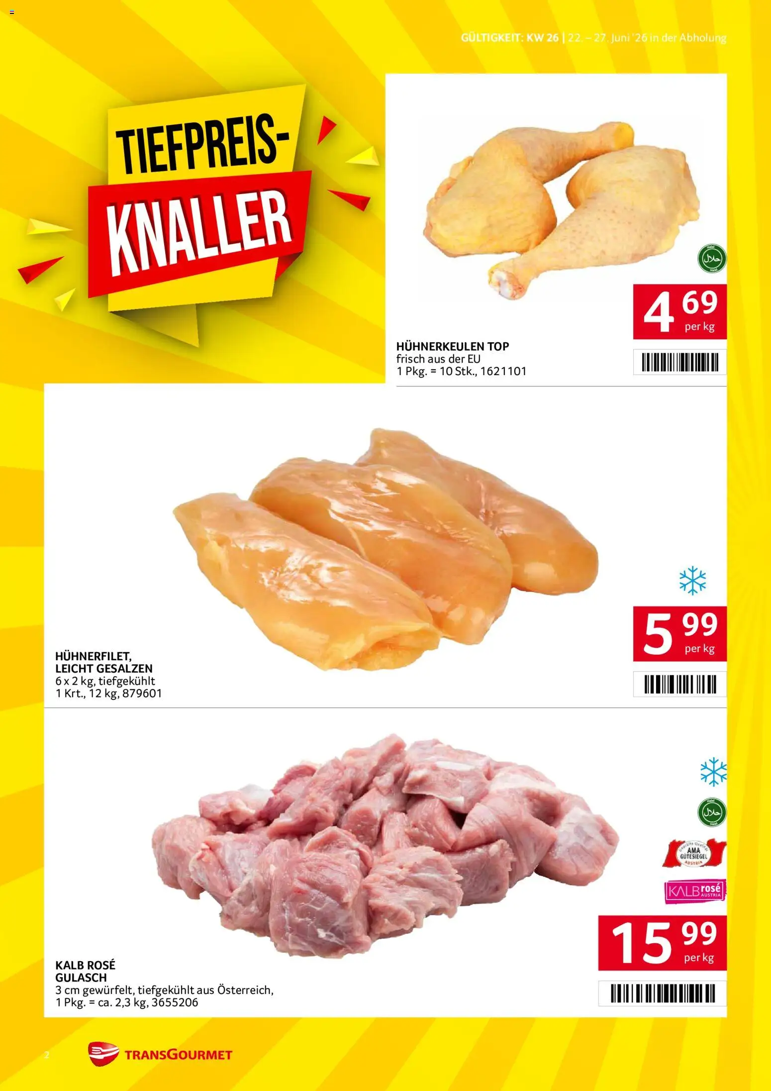 Transgourmet Flugblatt gültig ab 22.06.2026 | Seite: 2