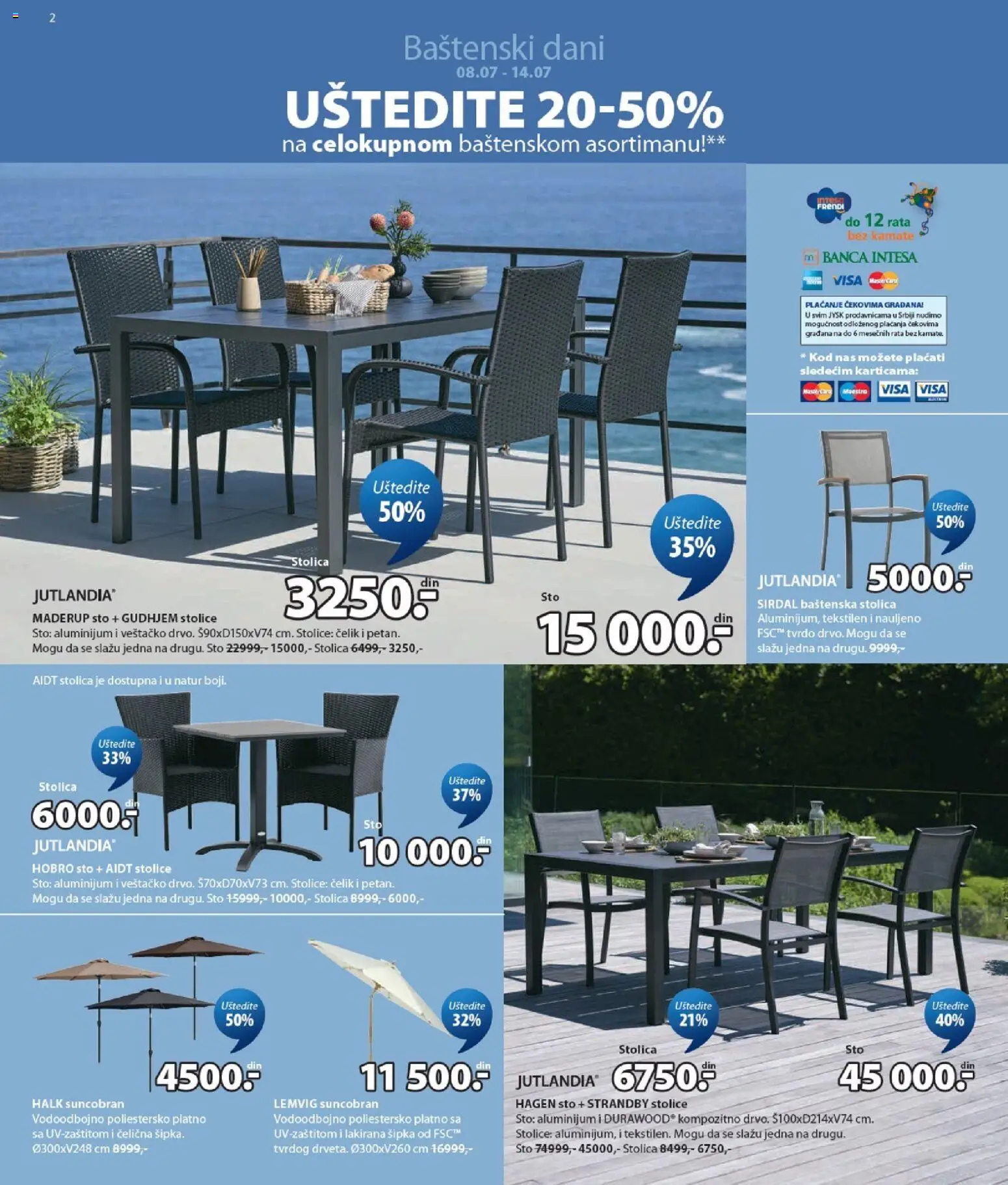 Jysk katalog - važi od 08.07.2026 | Strana: 2