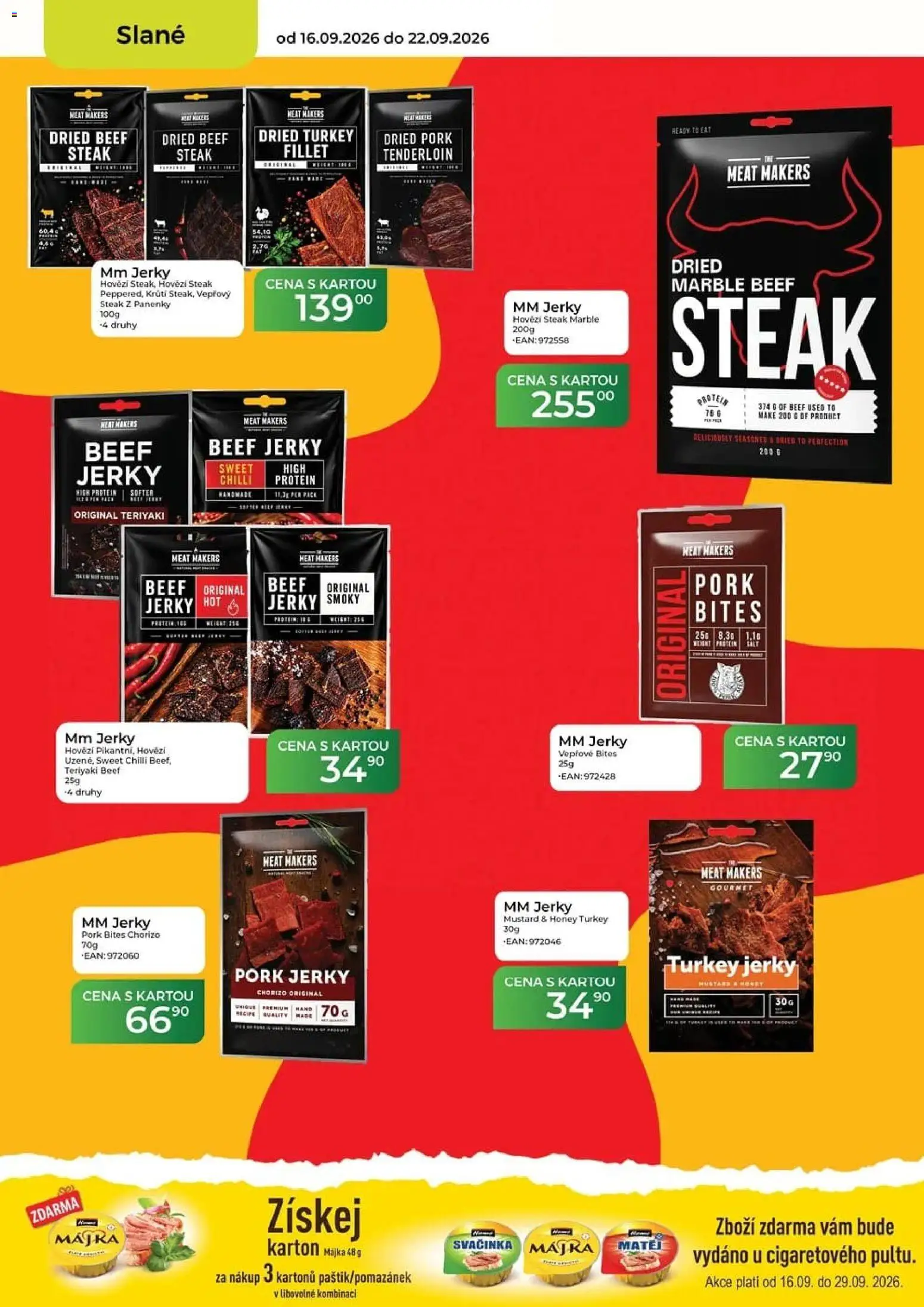 Tamda Foods leták od 16.09.2026 | Strana: 38 | Produkty: Gourmet, Hovězí steak, Chilli, Jerky
