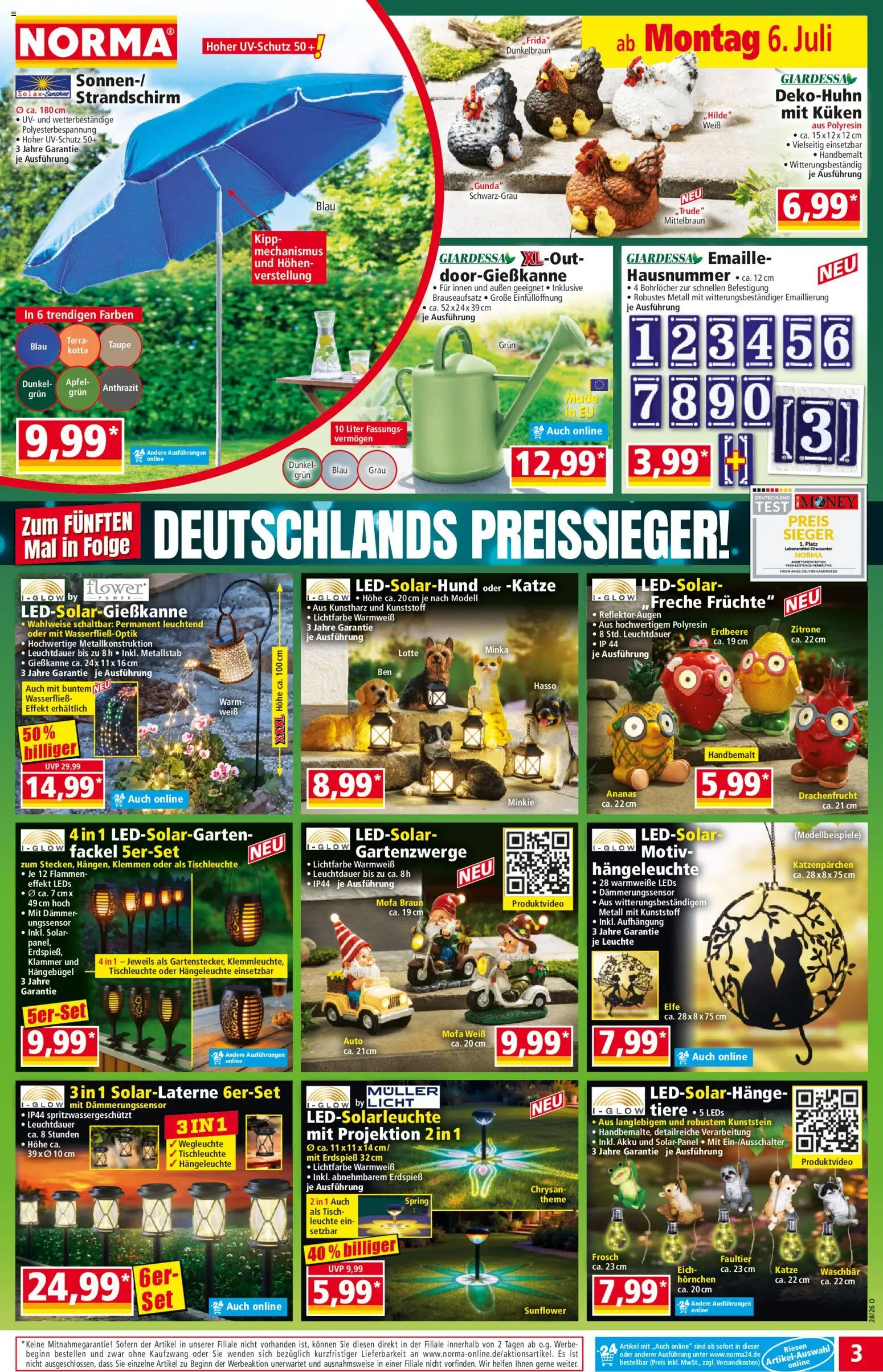 Norma Prospekt – gültig ab 06.07.2026 | Seite: 3