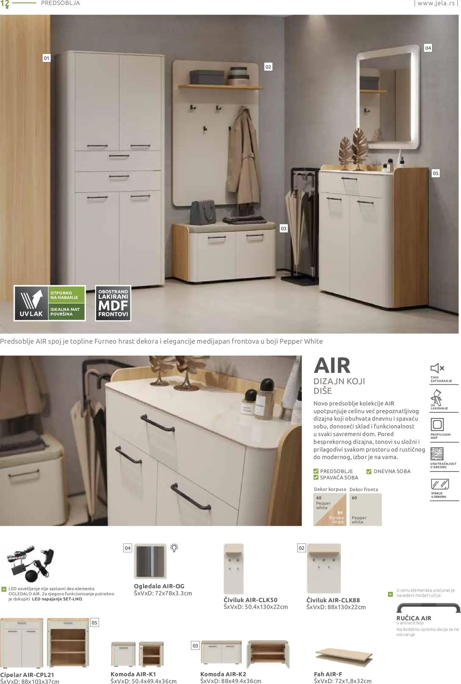 Jela katalog - važi od 09.07.2026 | Strana: 12 | Proizvode: Komoda, Led, Civiluk, Cipelar