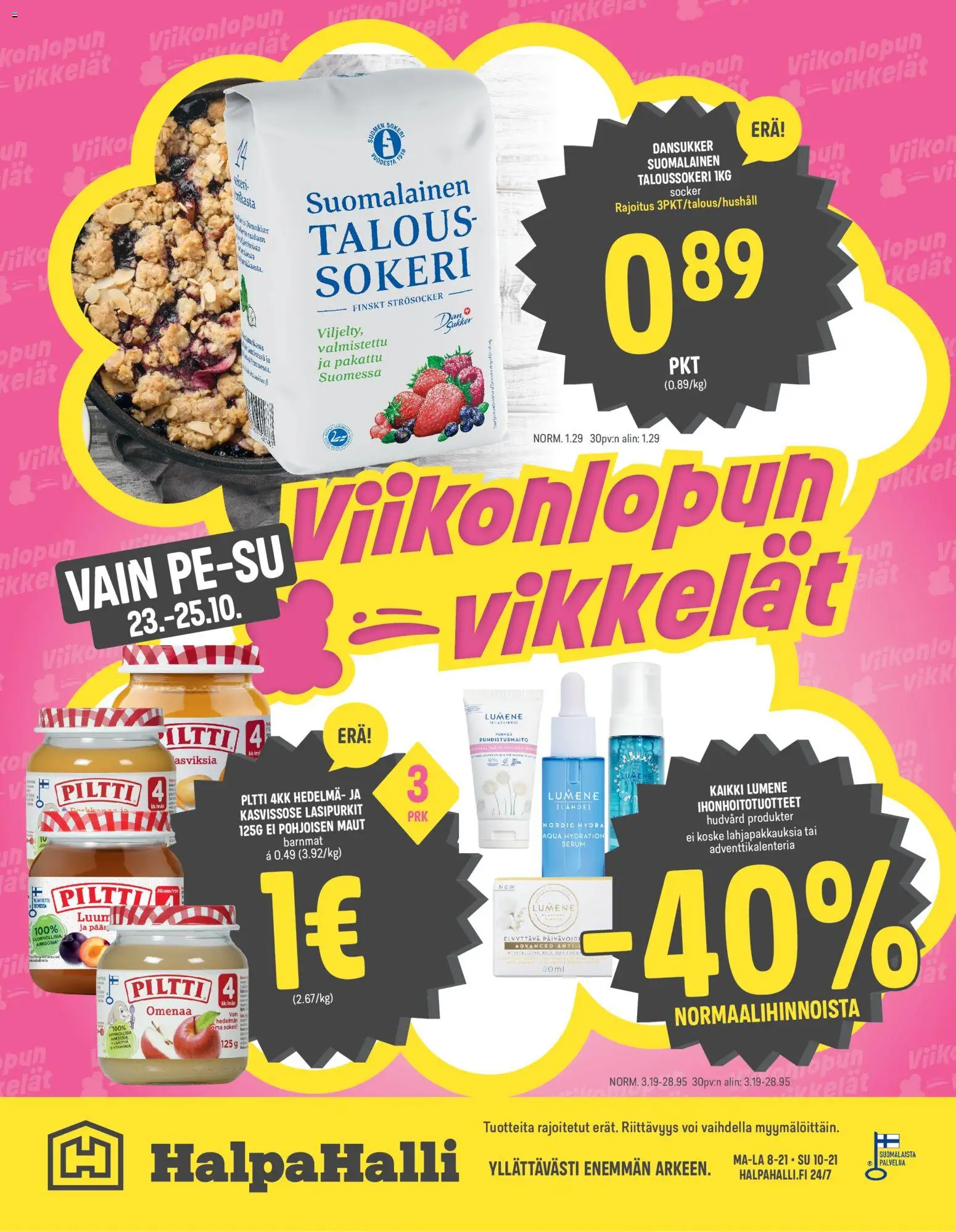 Halpa Halli tarjoukset – voimassa 21/10/2026 alkaen | Sivu: 20