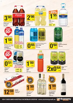 Vista previa Economy Cash folleto válido desde el 08/10/2026 | Página: 7 | Productos: Tónica, Vino, Fanta, Limón
