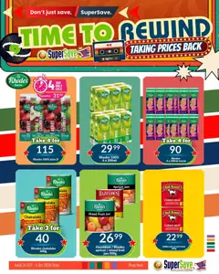 Super Save specials catalogue – valid from 24/09/2026 | Page: 21 | Products: Jam, Poultry, Juice, Fruit