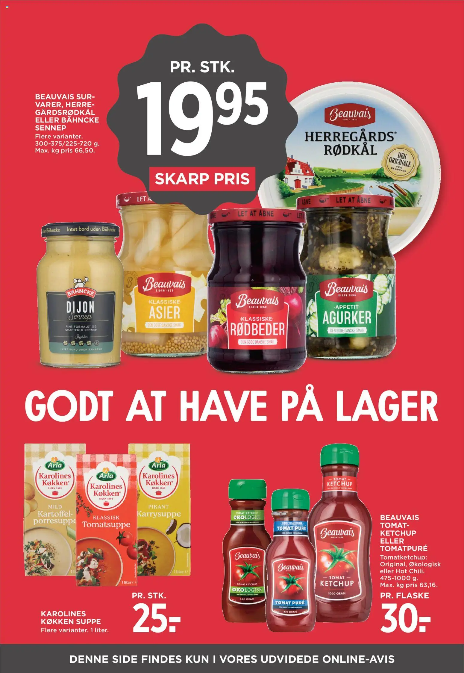 Meny tilbudsavis – gyldig fra 09/09/2026 | Side: 19 | Produkter: Agurker, Bord, Rødkål, Suppe
