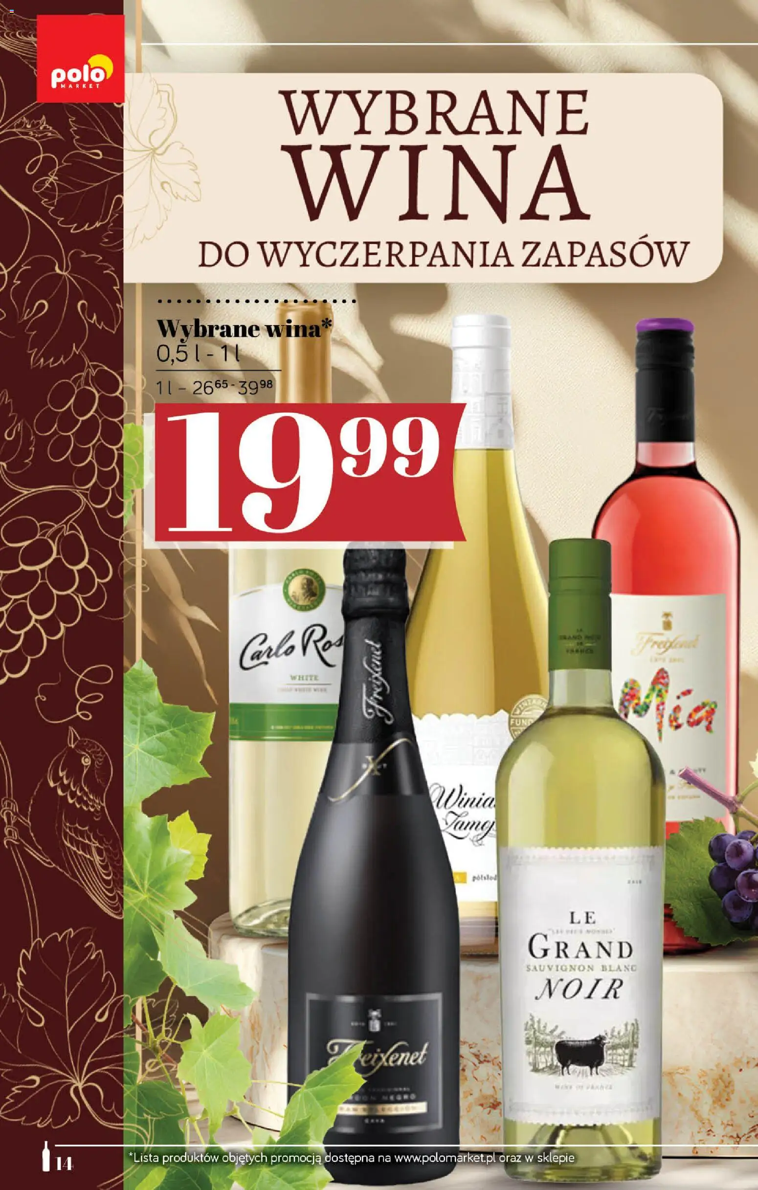 POLOmarket katalog - Alkoholi od 24.09.2026 | Strona: 14 | Produkty: Sauvignon Blanc