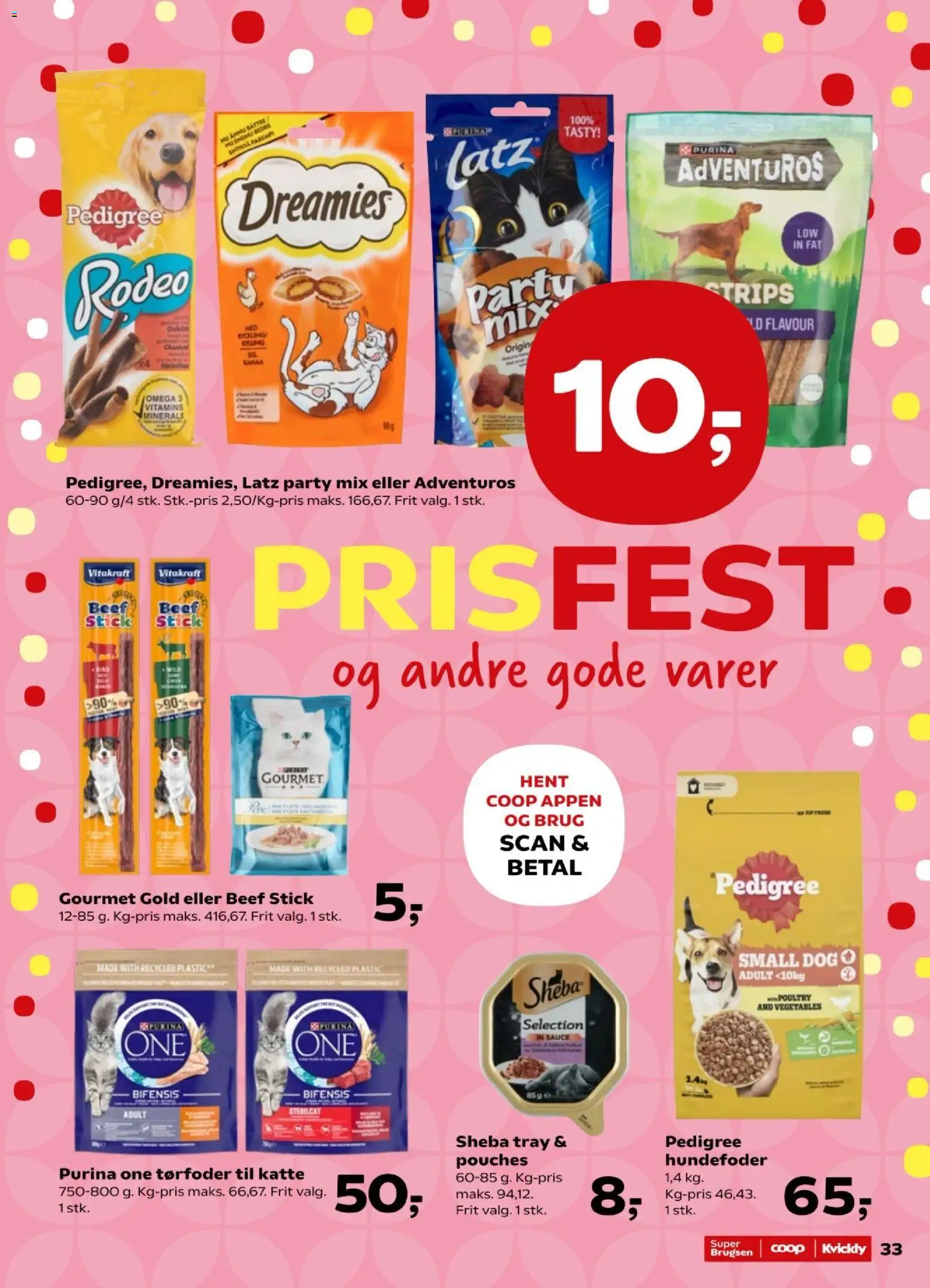 Kvickly tilbudsavis – gyldig fra 14/08/2026 | Side: 37 | Produkter: Hundefoder
