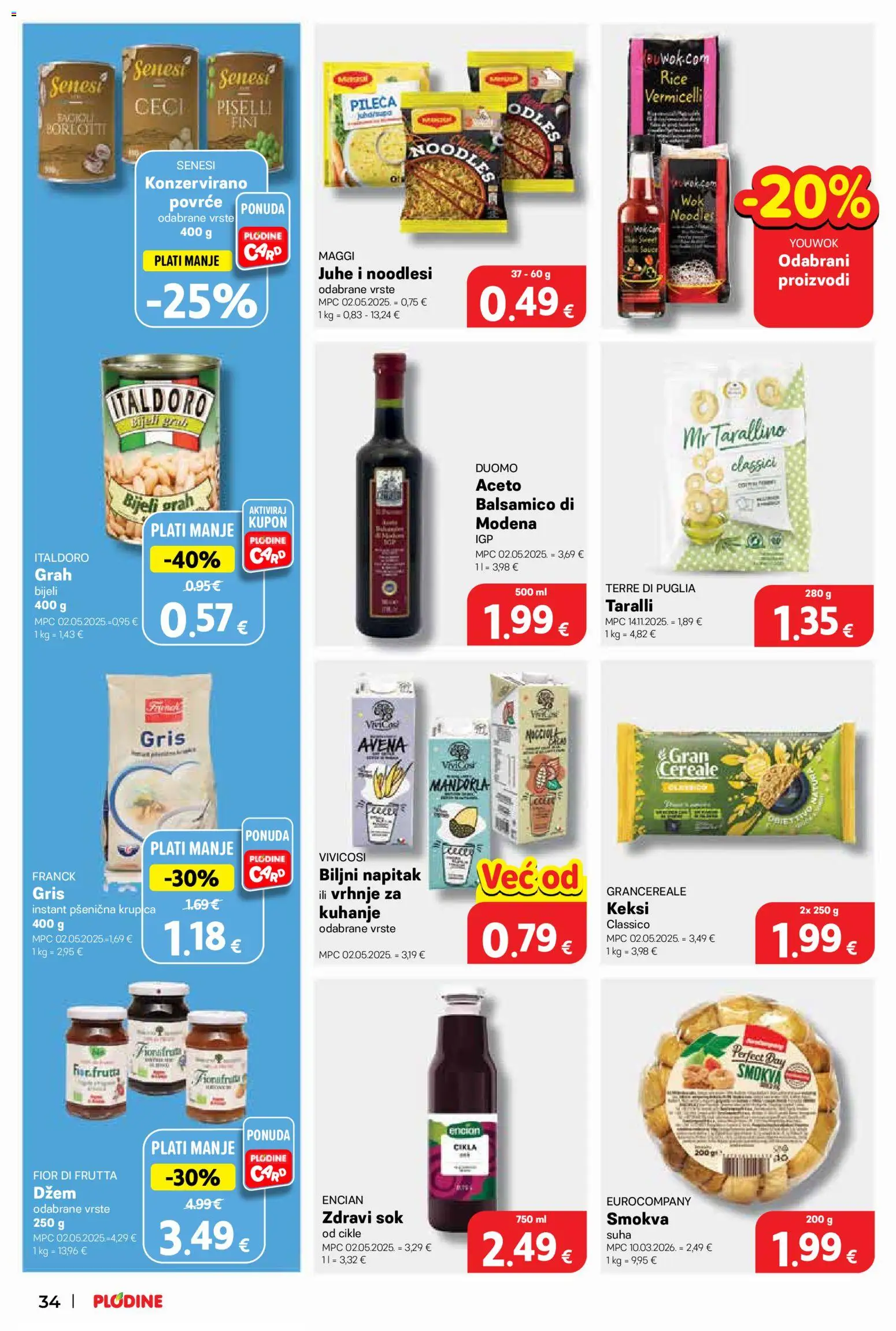 Plodine Katalog novi od 15.07.2026 > prelistaj akcije — page 34