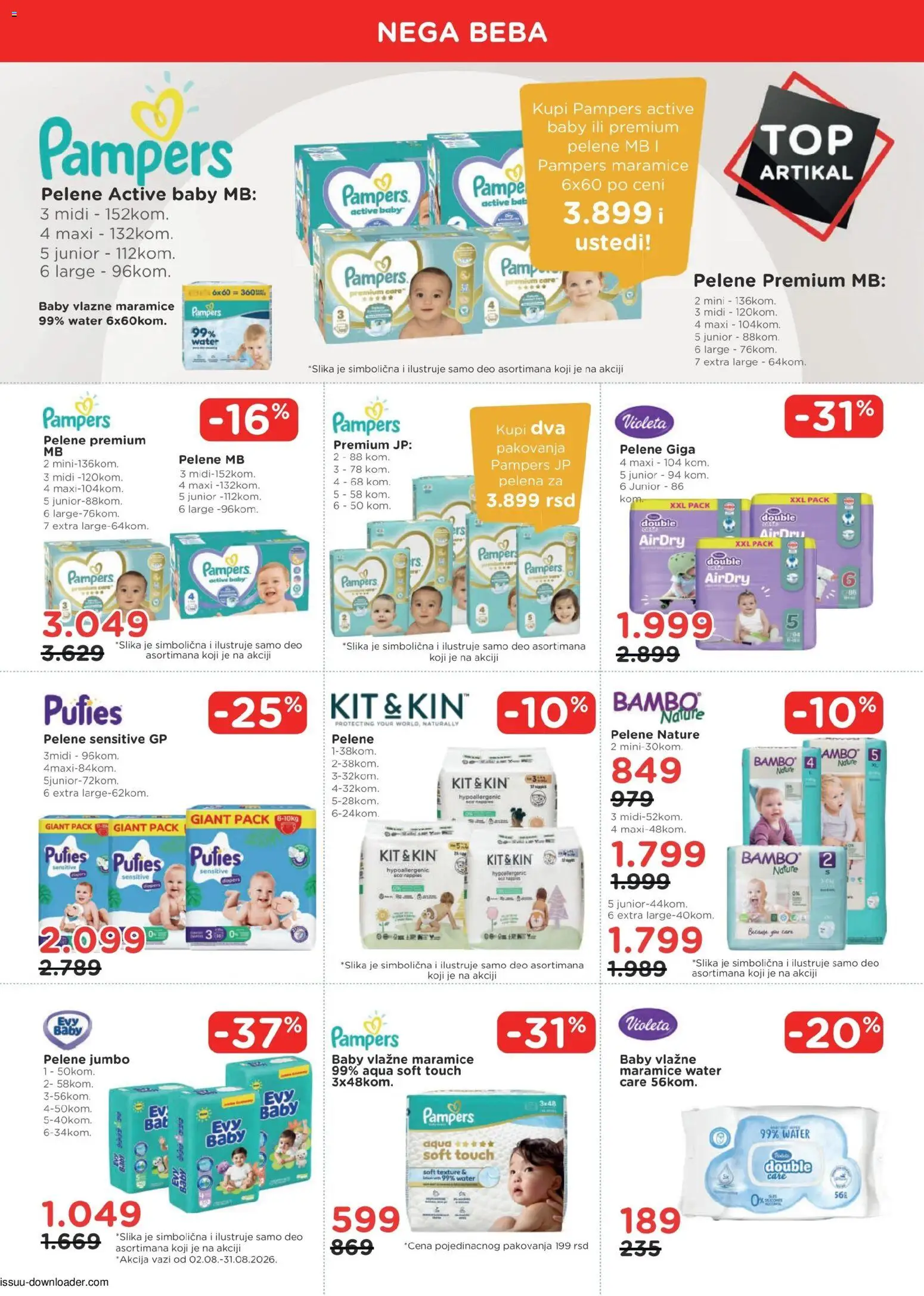 Aksa katalog - važi od 01.08.2026 | Strana: 8