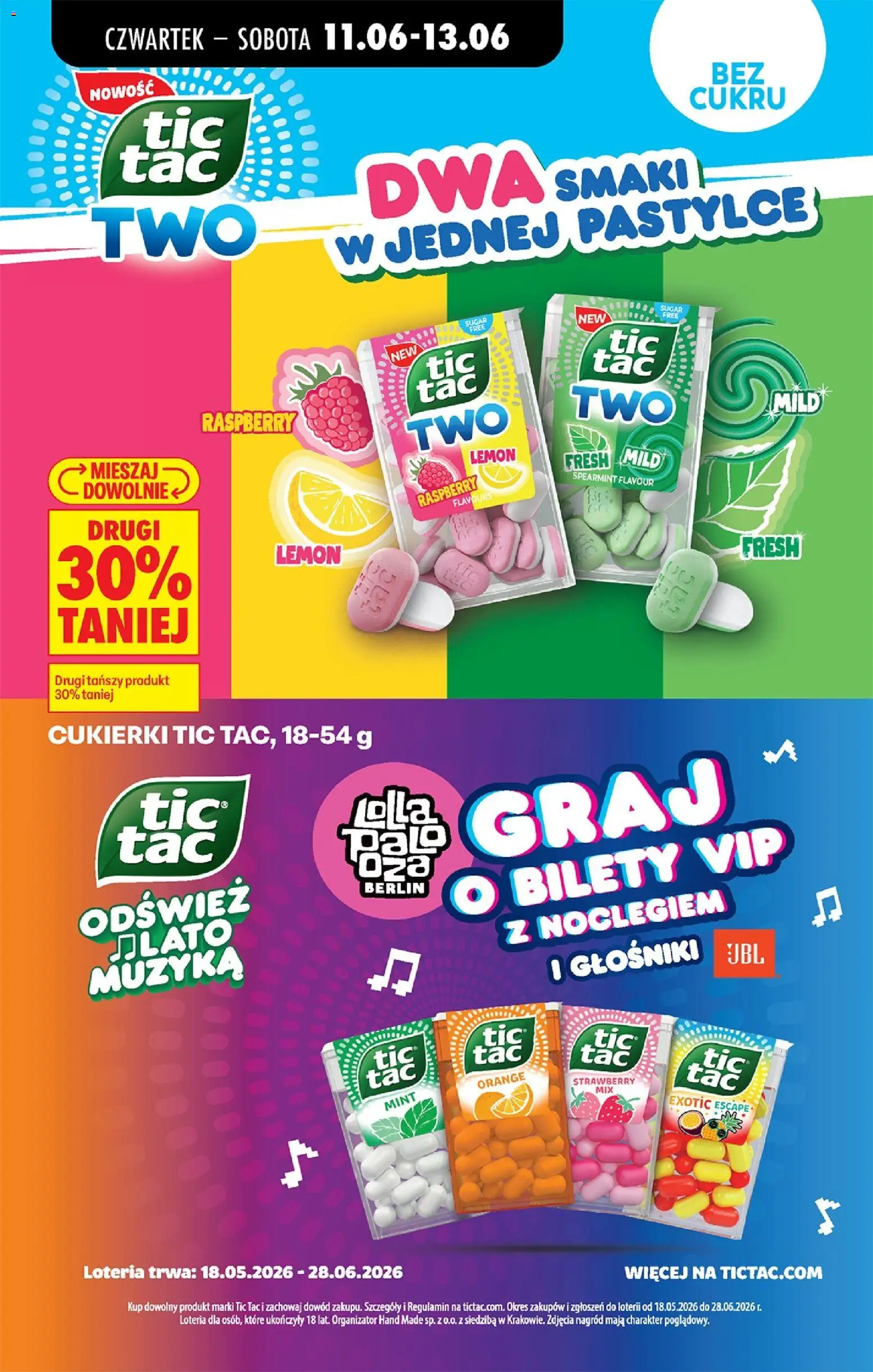 Biedronka gazetka od czwartku od 11.06.2026 | Strona: 54 | Produkty: Cukierki