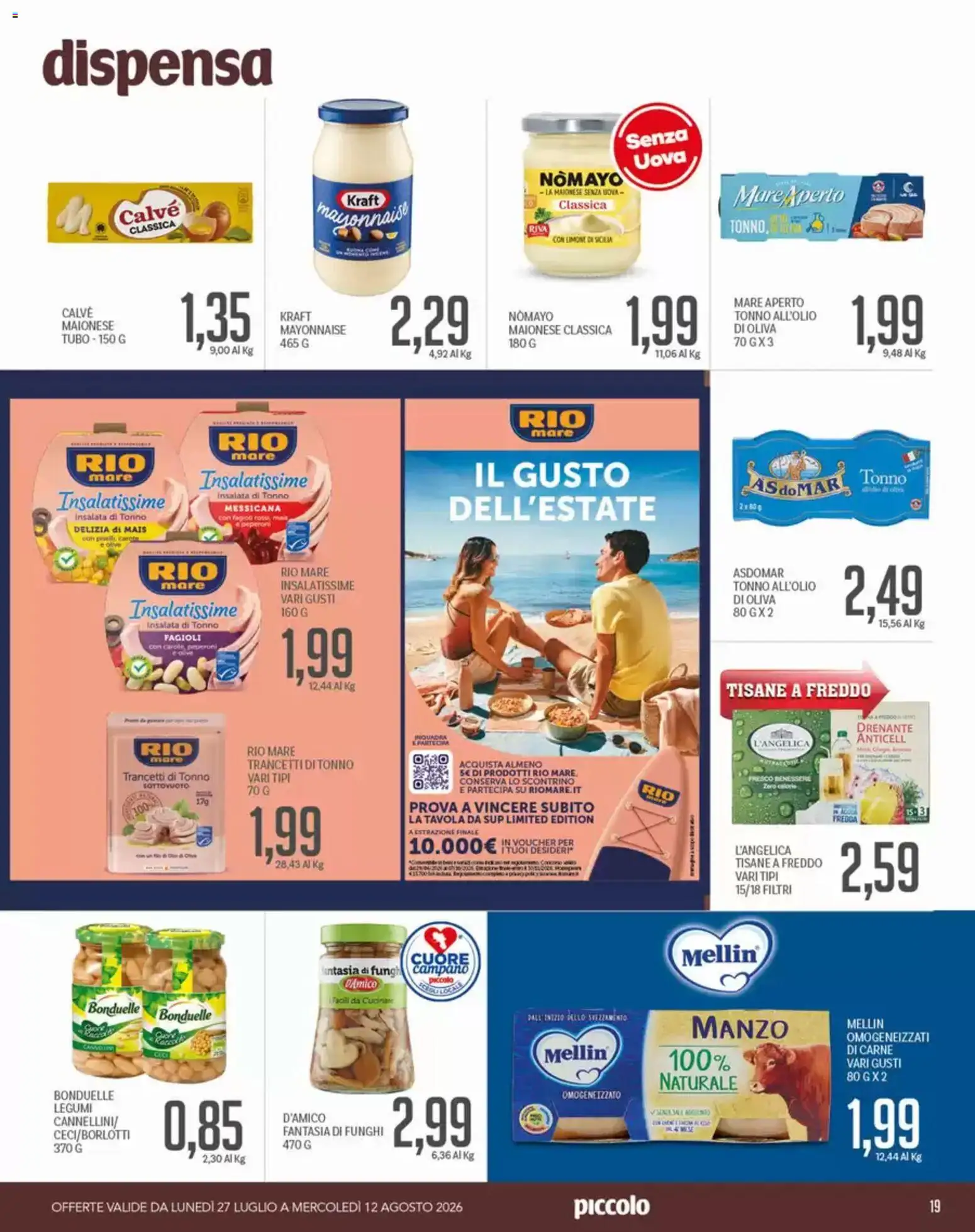 Volantino Piccolo del 27/07/2026 | Pagina: 19