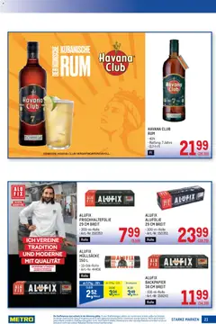 Metro angebote Starke Marken ab 20.08.2026 gültig | Seite: 21 | Produkte: Havana Club, Müllsäcke