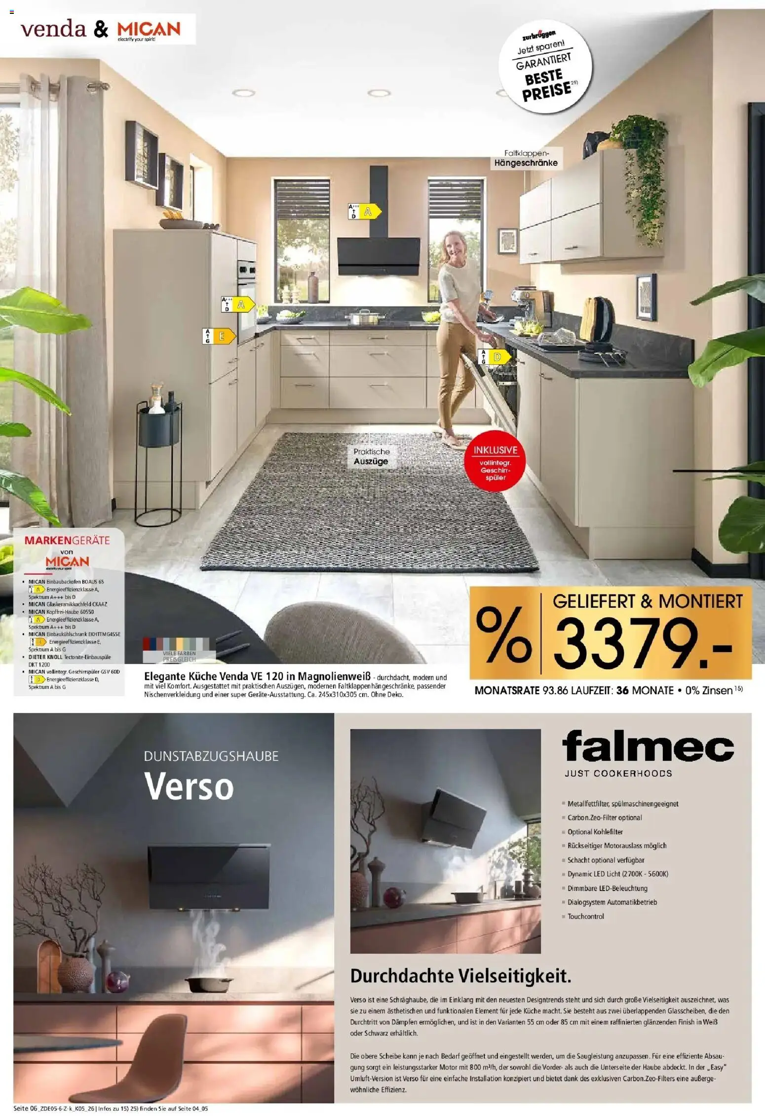 Zurbrüggen Küchen für ihr Zuhause – gültig ab 23.05.2026 | Seite: 6 | Produkte: Geschirrspüler, Küche, Finish