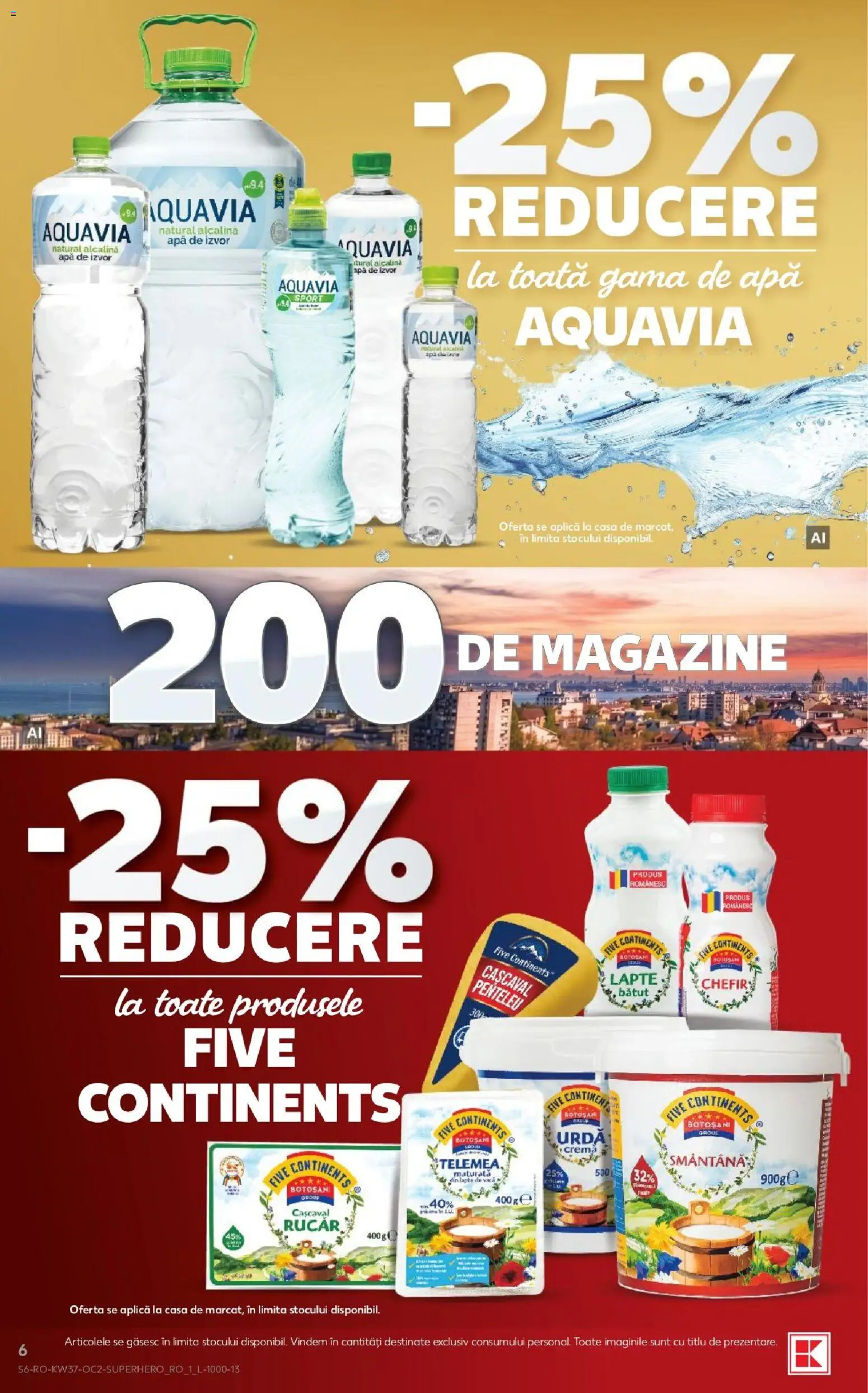 Kaufland RO akciós ujság - amely érvényes a következő dátumtól: 2026.09.09. | Oldal: 6