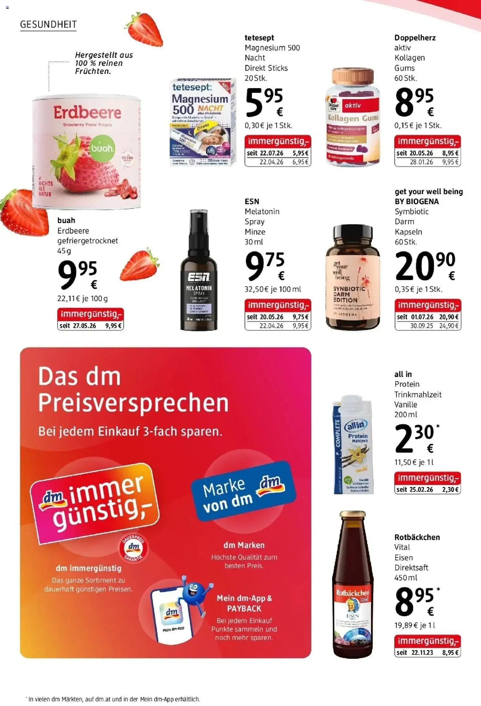 dm drogerie markt Flugblatt  / 2026 von 10.09.2026 - Aktuelle Angebote | Seite: 6 | Produkte: Vanille