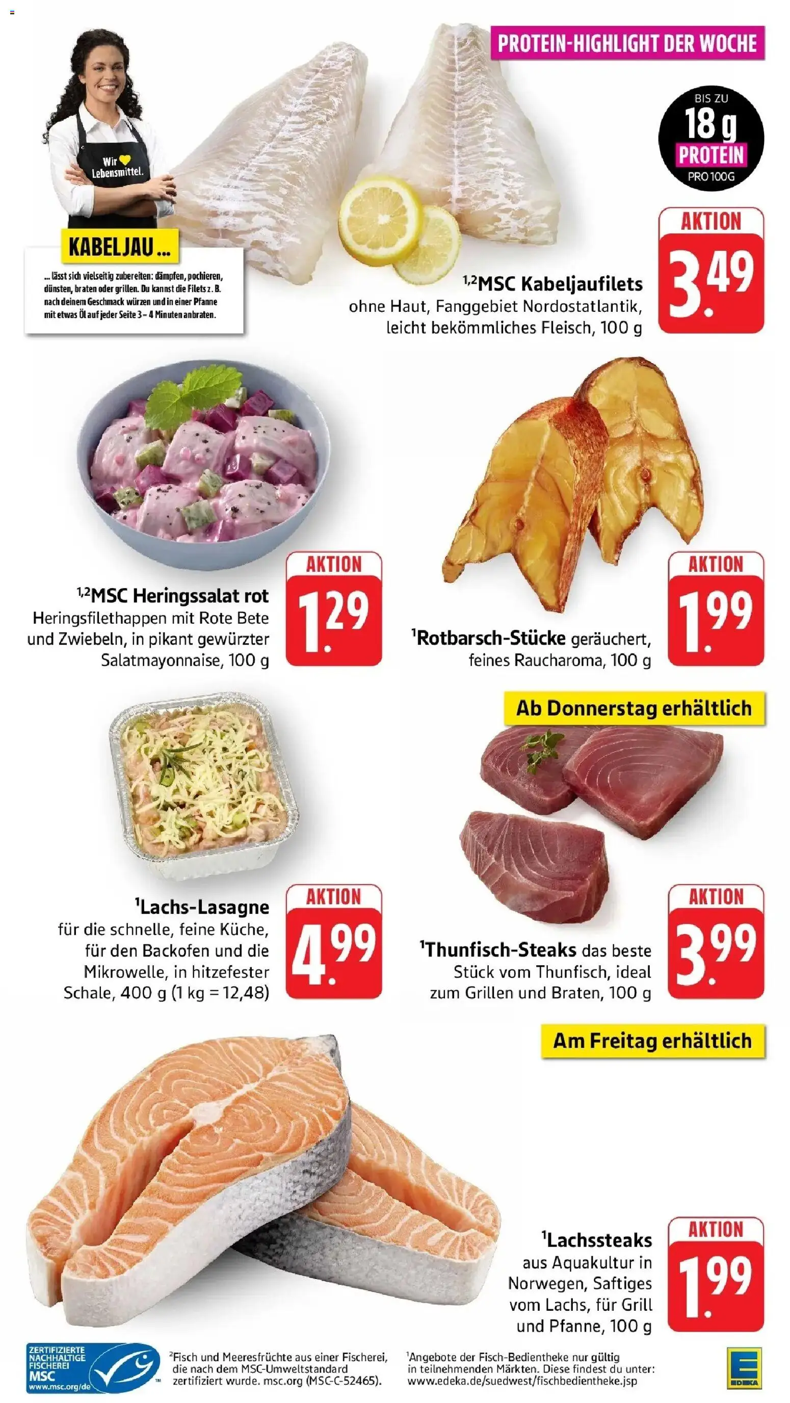 Edeka Prospekt Möglingen (ab 05.10.2026) » Angebote Online | Seite: 11 | Produkte: Grill, Öl, Meeresfrüchte, Backofen