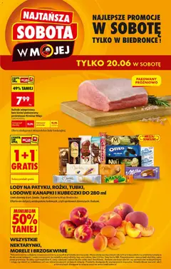 Pogląd oferty "Biedronka gazetka - Najtańsza sobota" - ważna od 20.06.2026