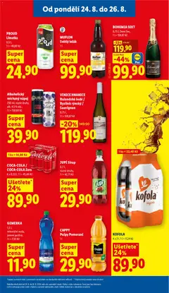 Náhled letáku BOHEMIA SEKT, 0,75 l, Demi Sec od 24.08.2026 | Strana: 27