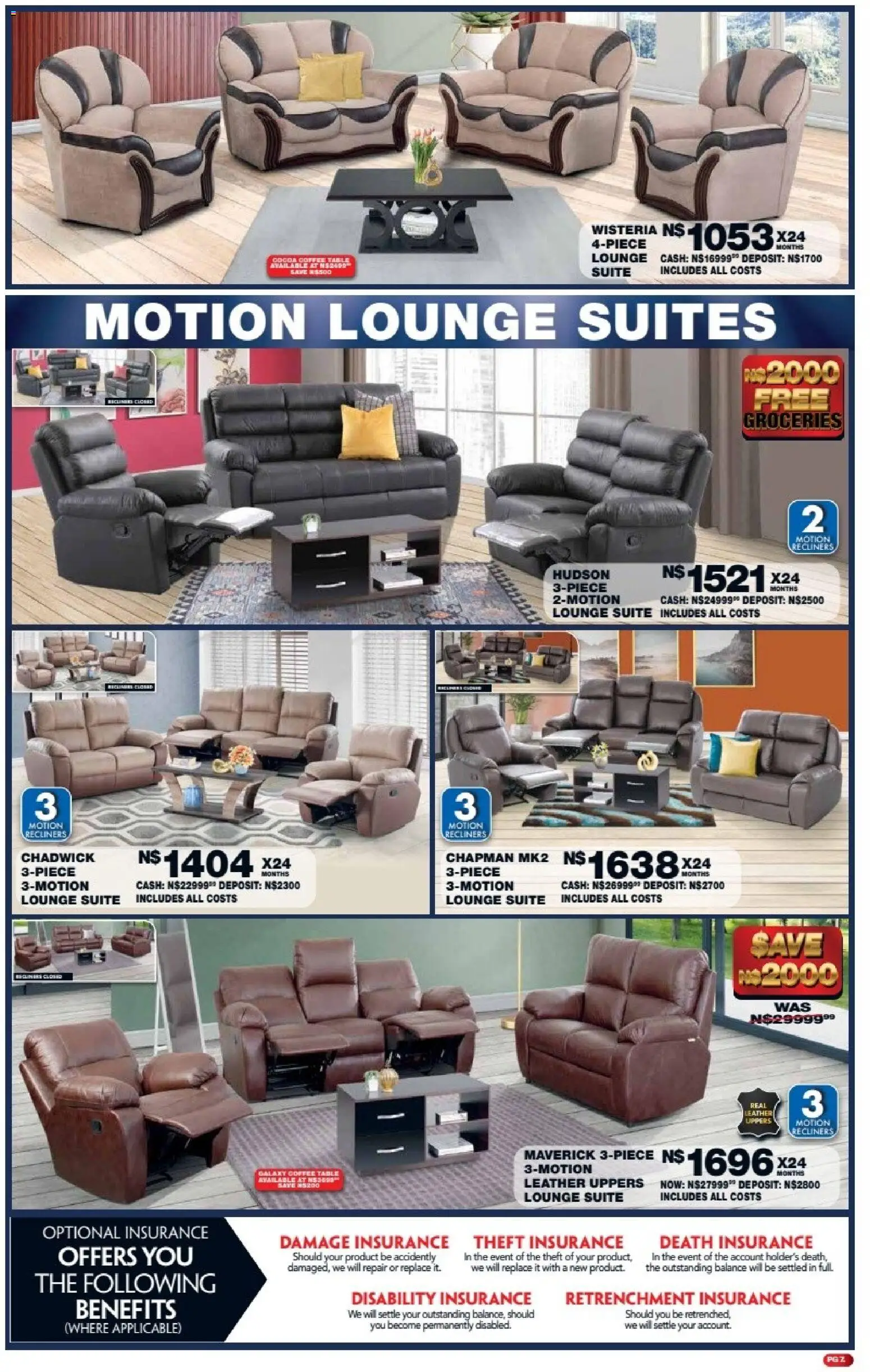 New Lewis Stores catalogue – valid from 11.05.2026 | Page: 7 | Products: Coffee table, Table, Lounge suite, Coffee
