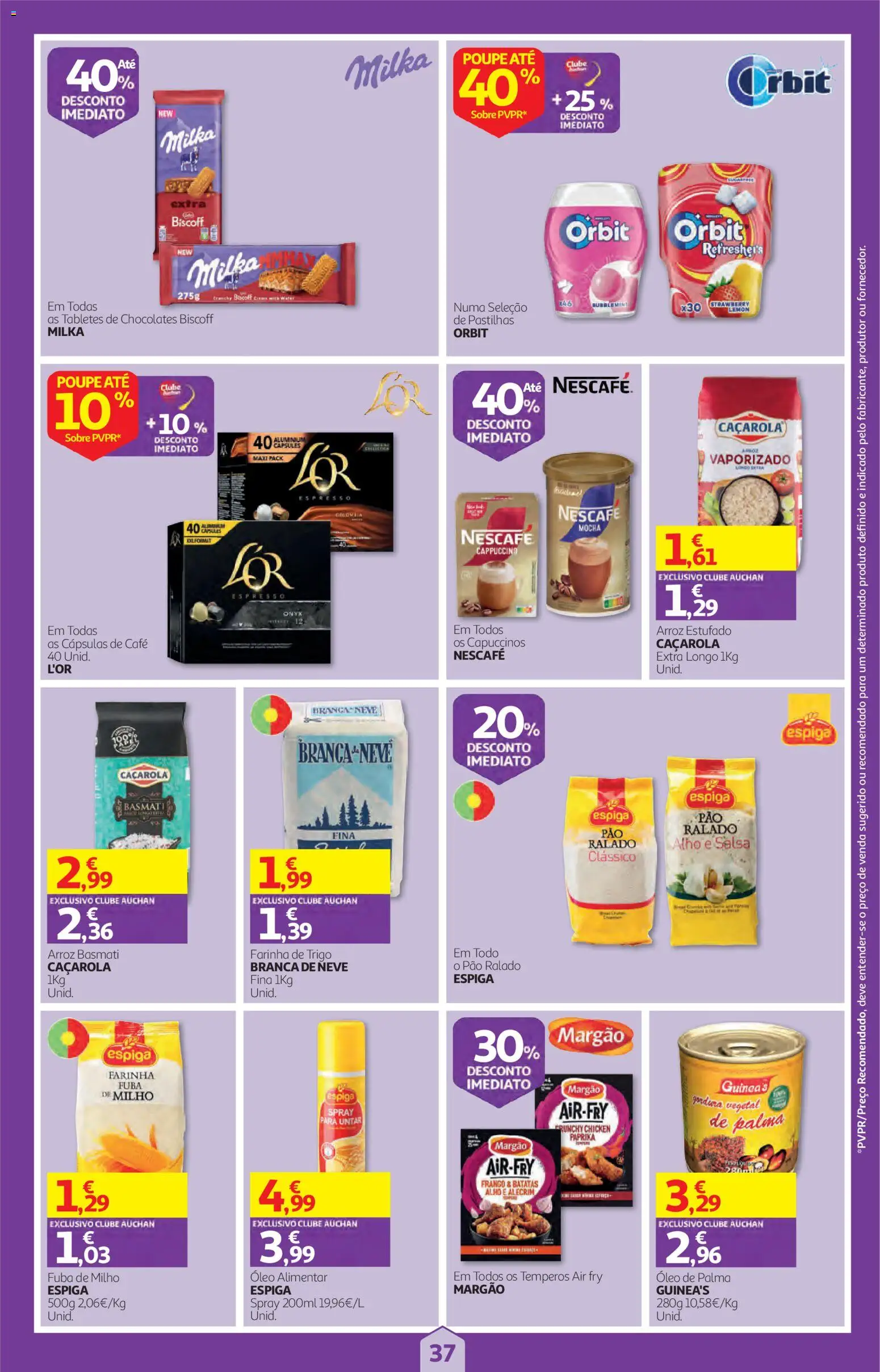 Auchan folheto │ válido de 22/10/2026 | Página: 37 | Produtos: Pão ralado, Cápsulas, Milho, Alho