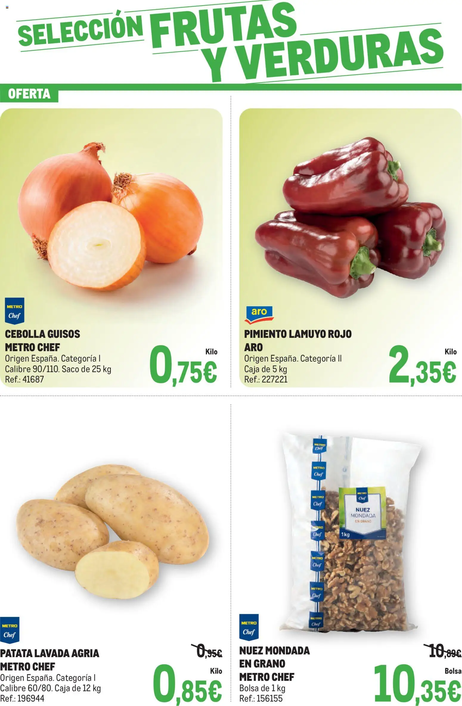 Makro Fresco Península │ válido desde el 20/10/2026 | Página: 3 | Productos: Verduras, Pimiento, Cebolla, Caja