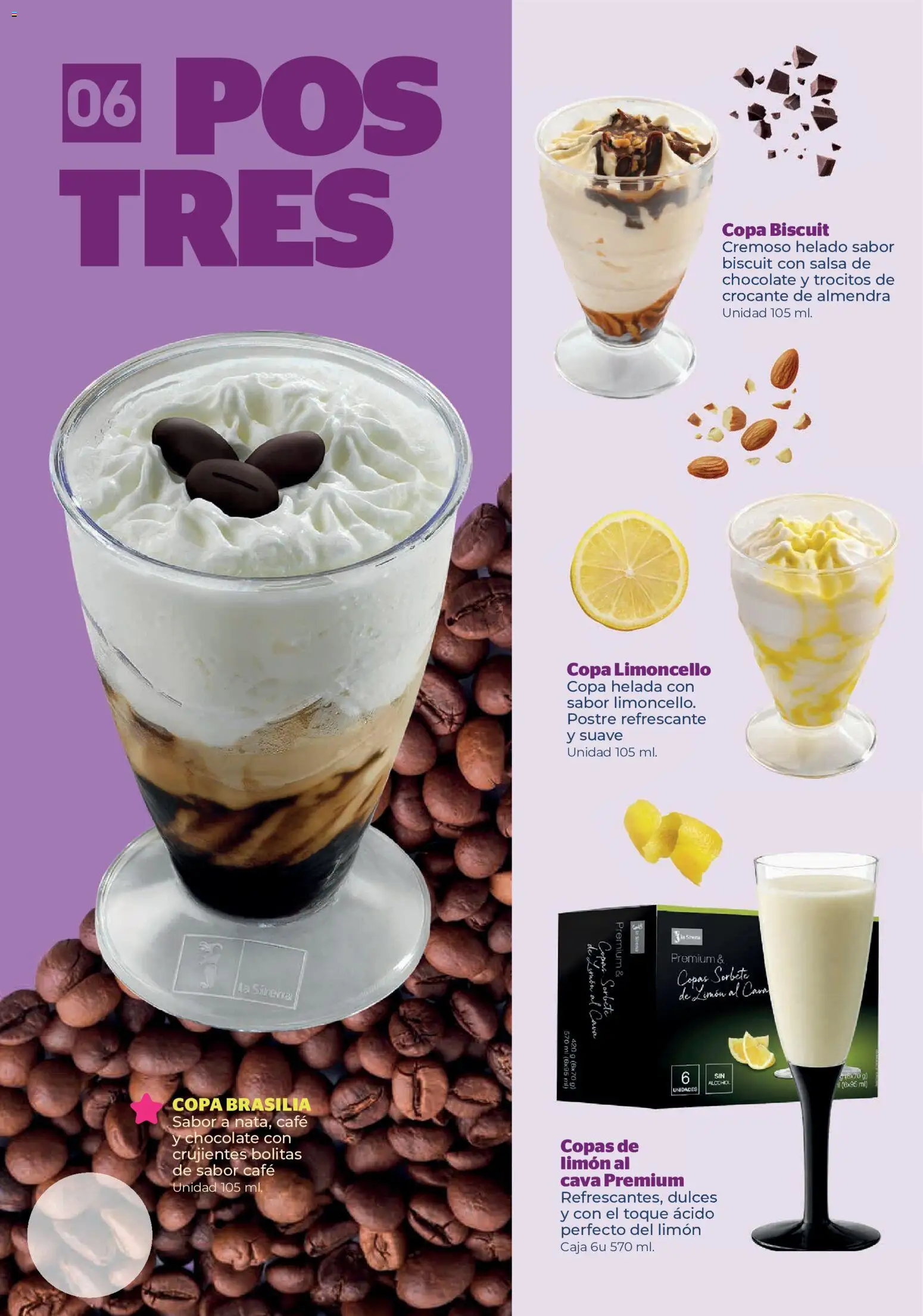 La Sirena Catálogo de helados │ válido desde el 25/06/2026 | Página: 38