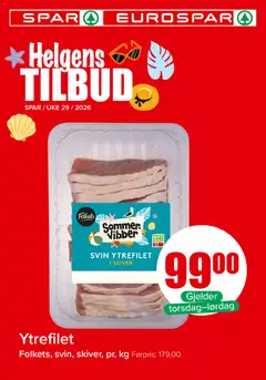 Forhåndsvisning av Spar Helgens Tilbud gyldig fra 16/07/2026